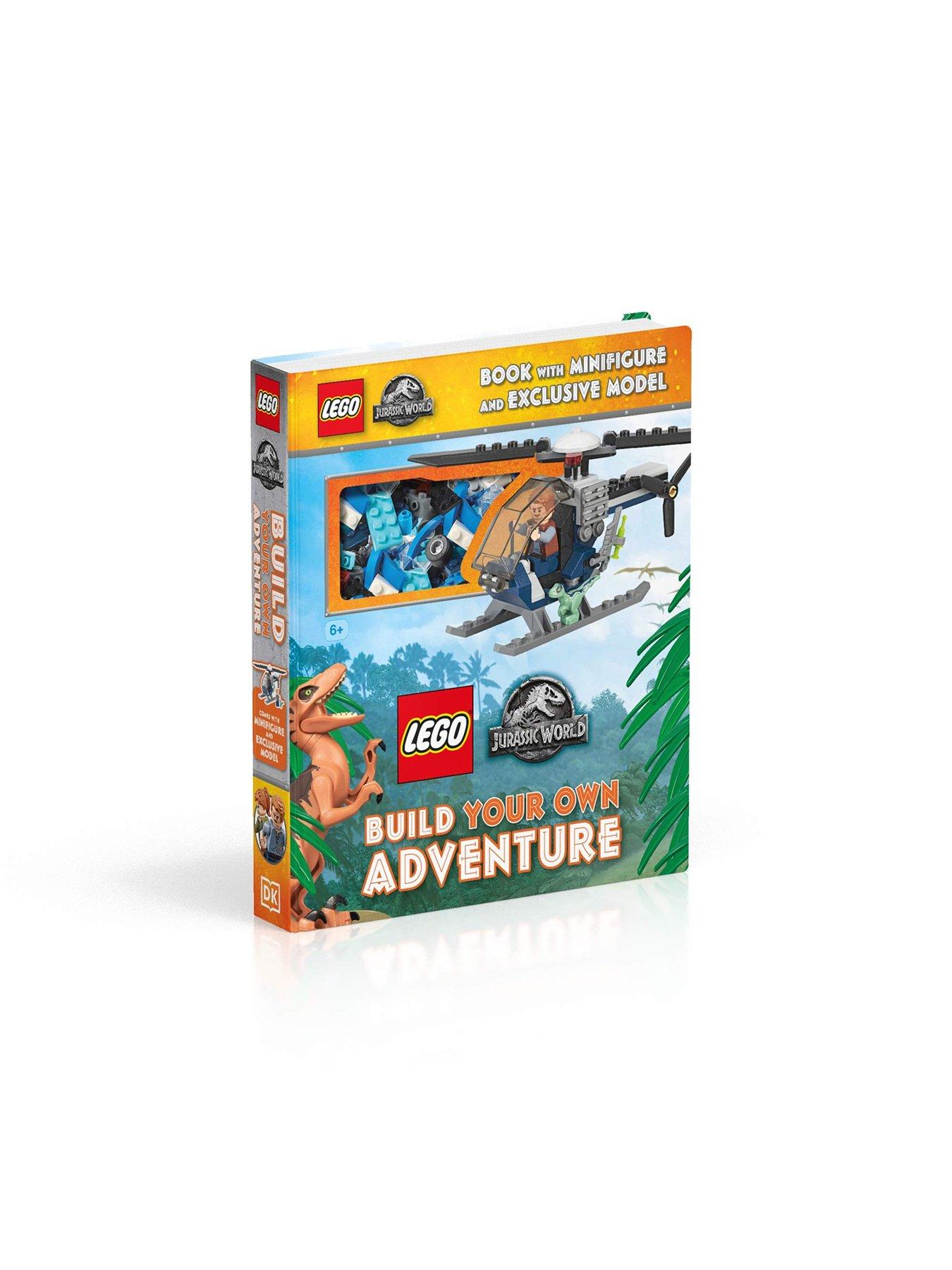 Lego jurassic world build your best sale own adventure book & playset