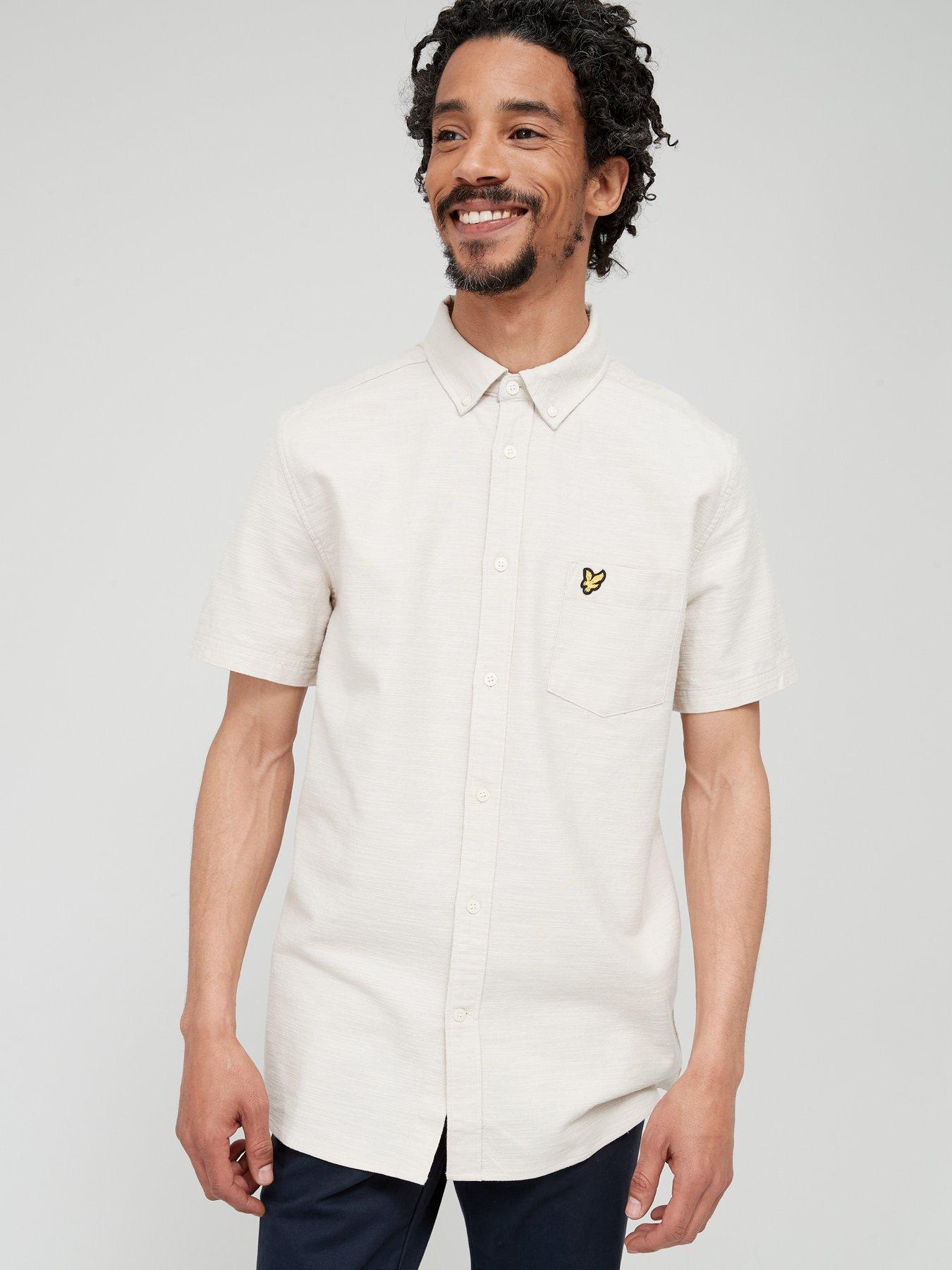 Lyle and scott on sale short sleeve shirt