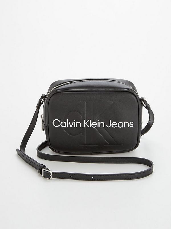 Calvin Klein Jeans Camera Crossbody Bag - Black | Very Ireland