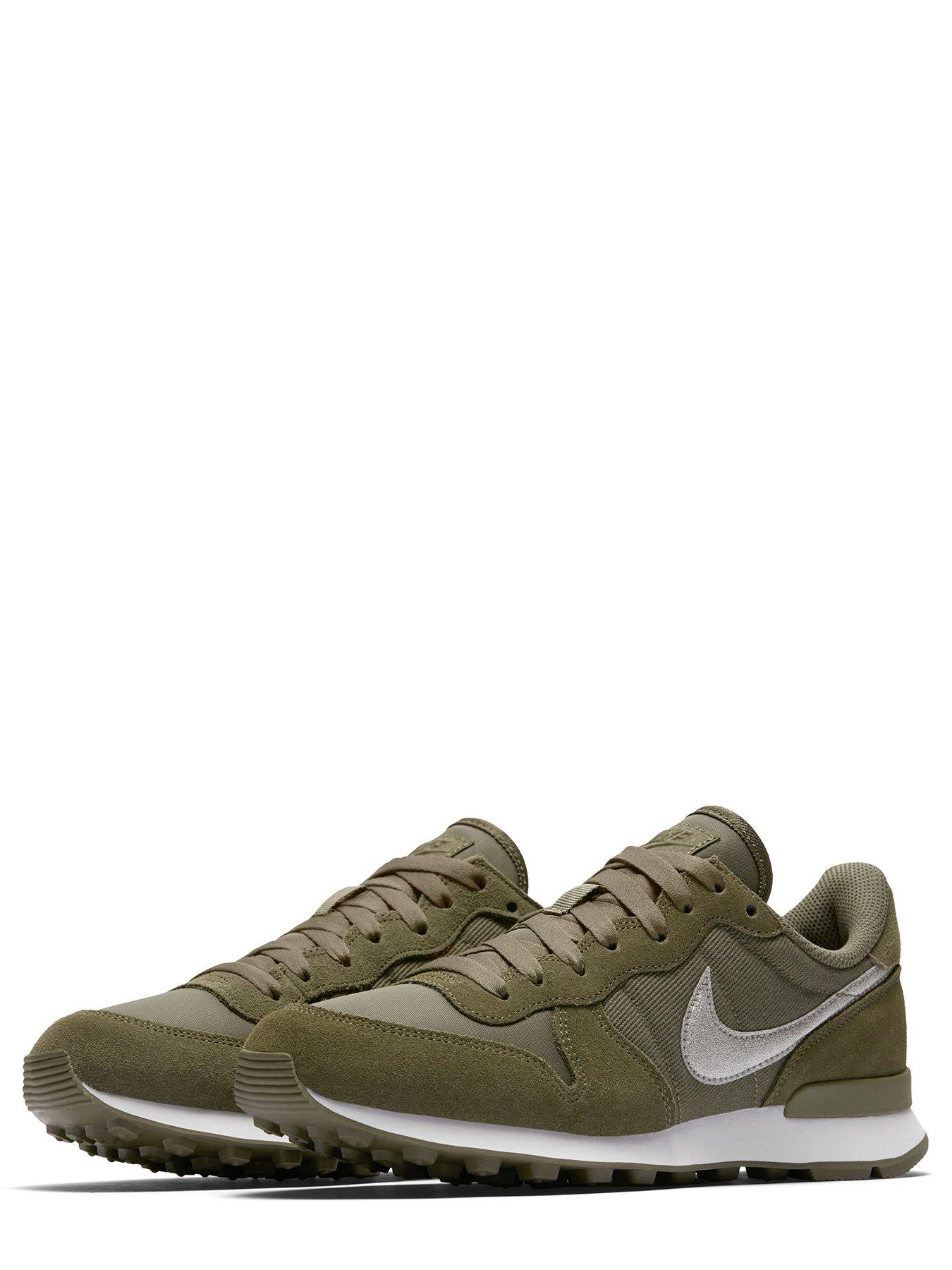 Nike internationalist olive store green