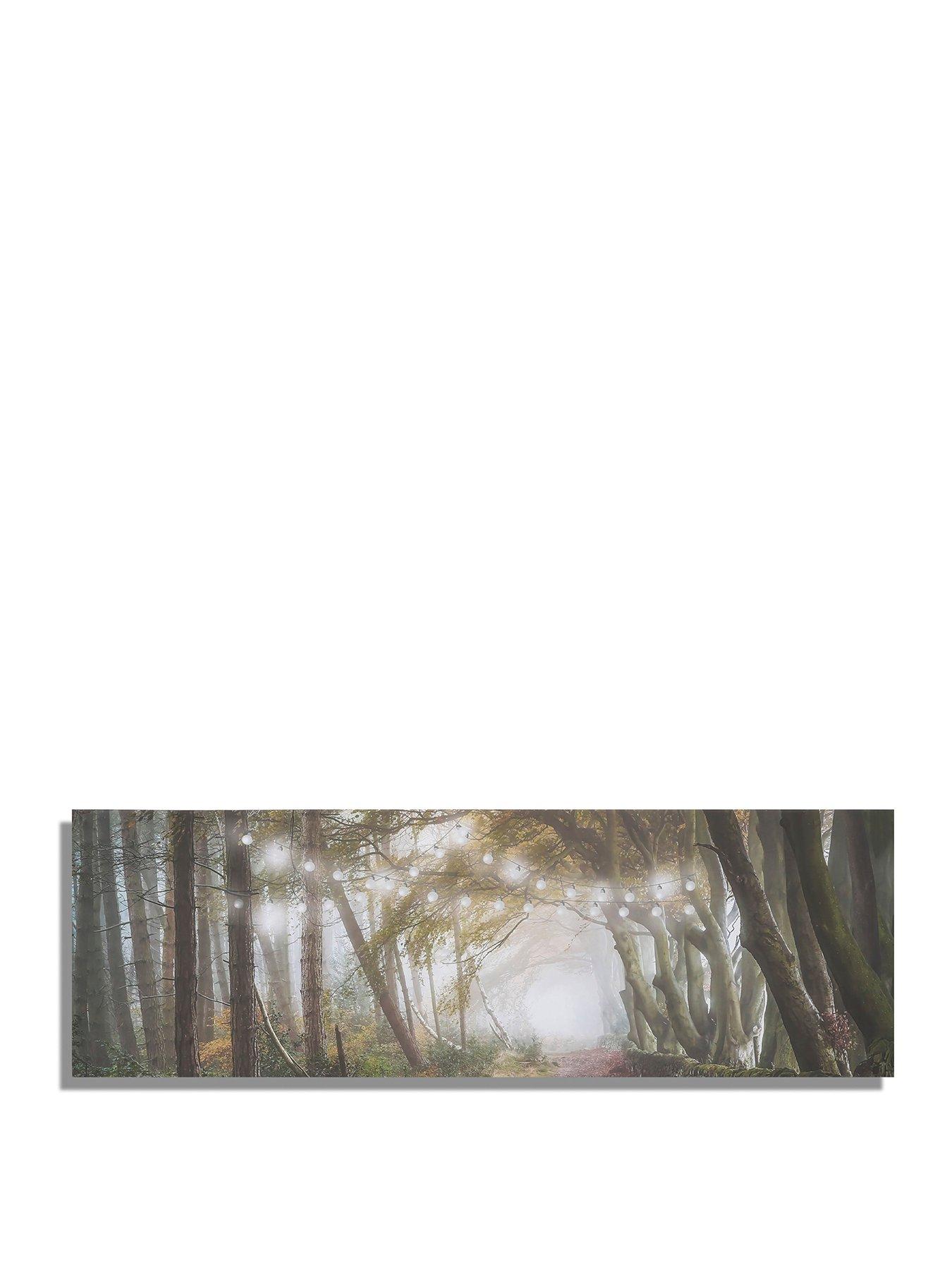 art-for-the-home-woodland-wander-led-canvas-wall-artfront