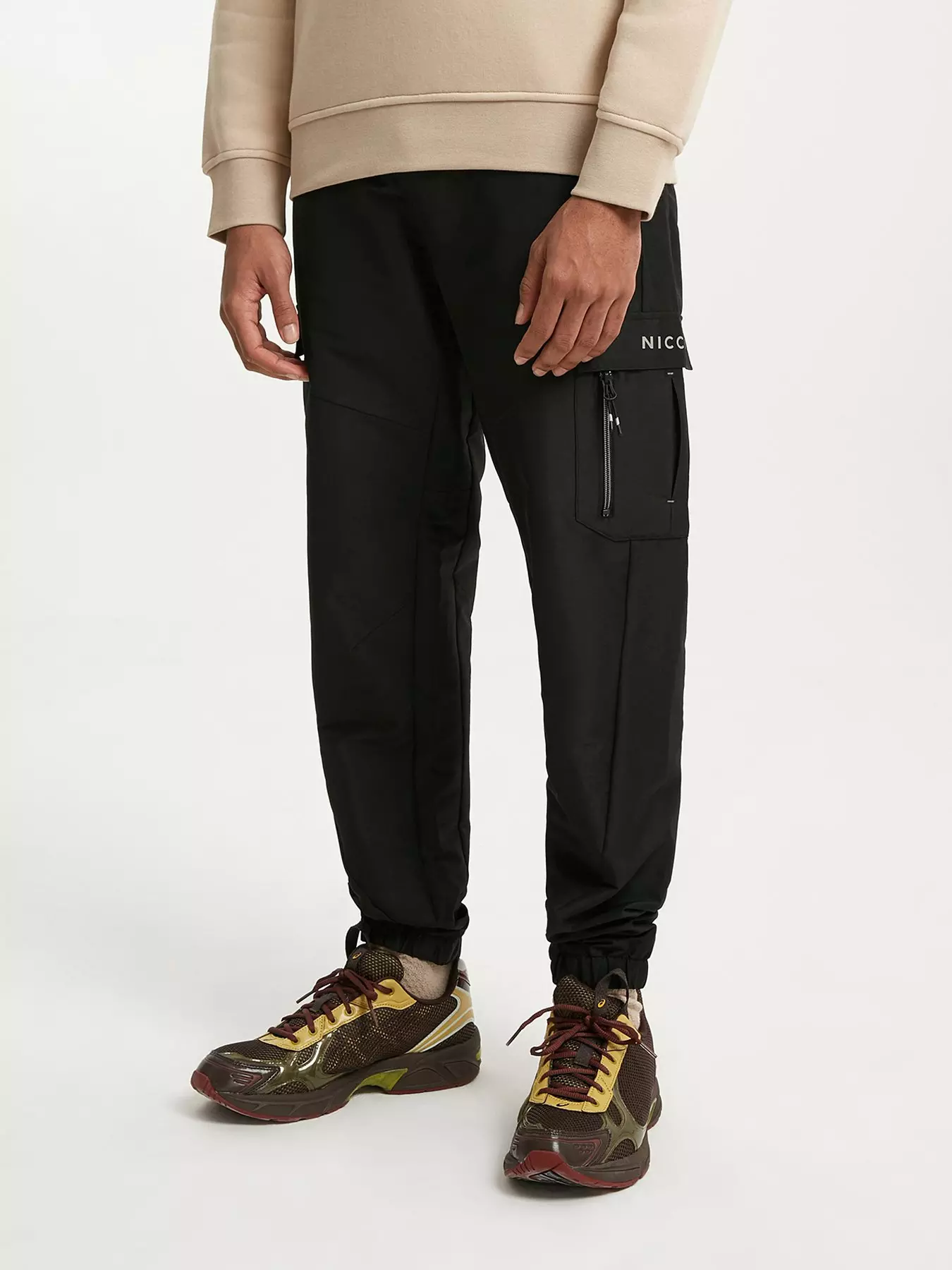 nicce cargo joggers