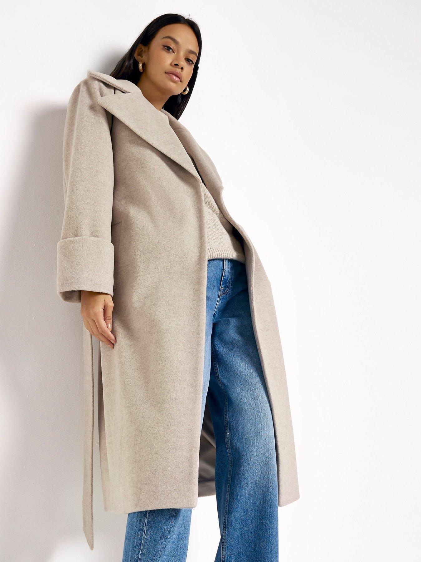 Long coat store river island