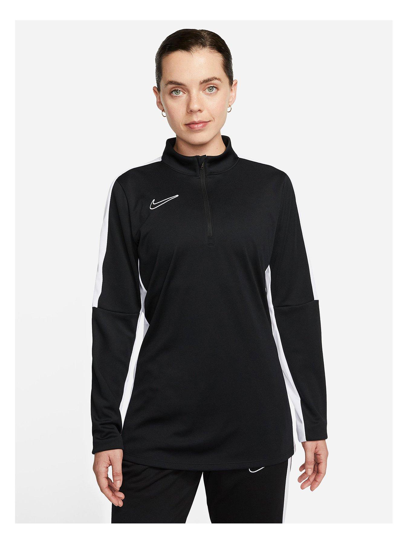 Nike Dri-FIT Swoosh 1/4-Zip Running Top - Black
