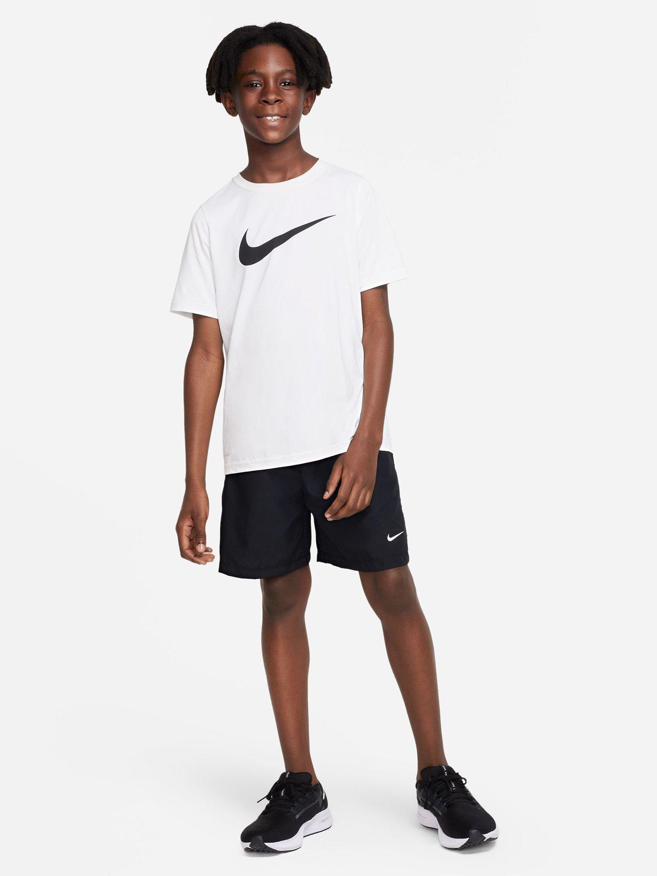 Black nike shorts for hot sale boys