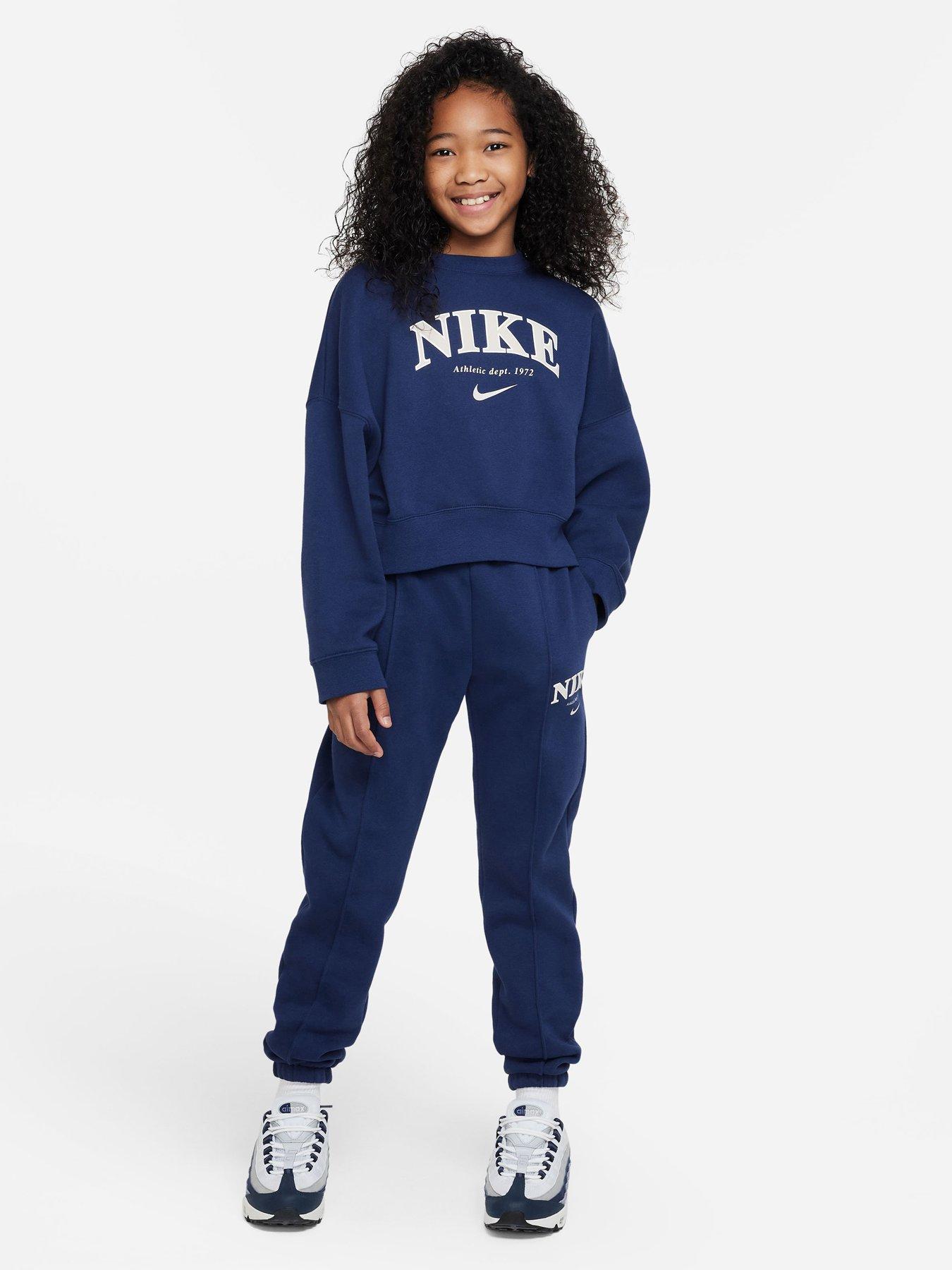 Navy blue 2025 sweatshirt girls