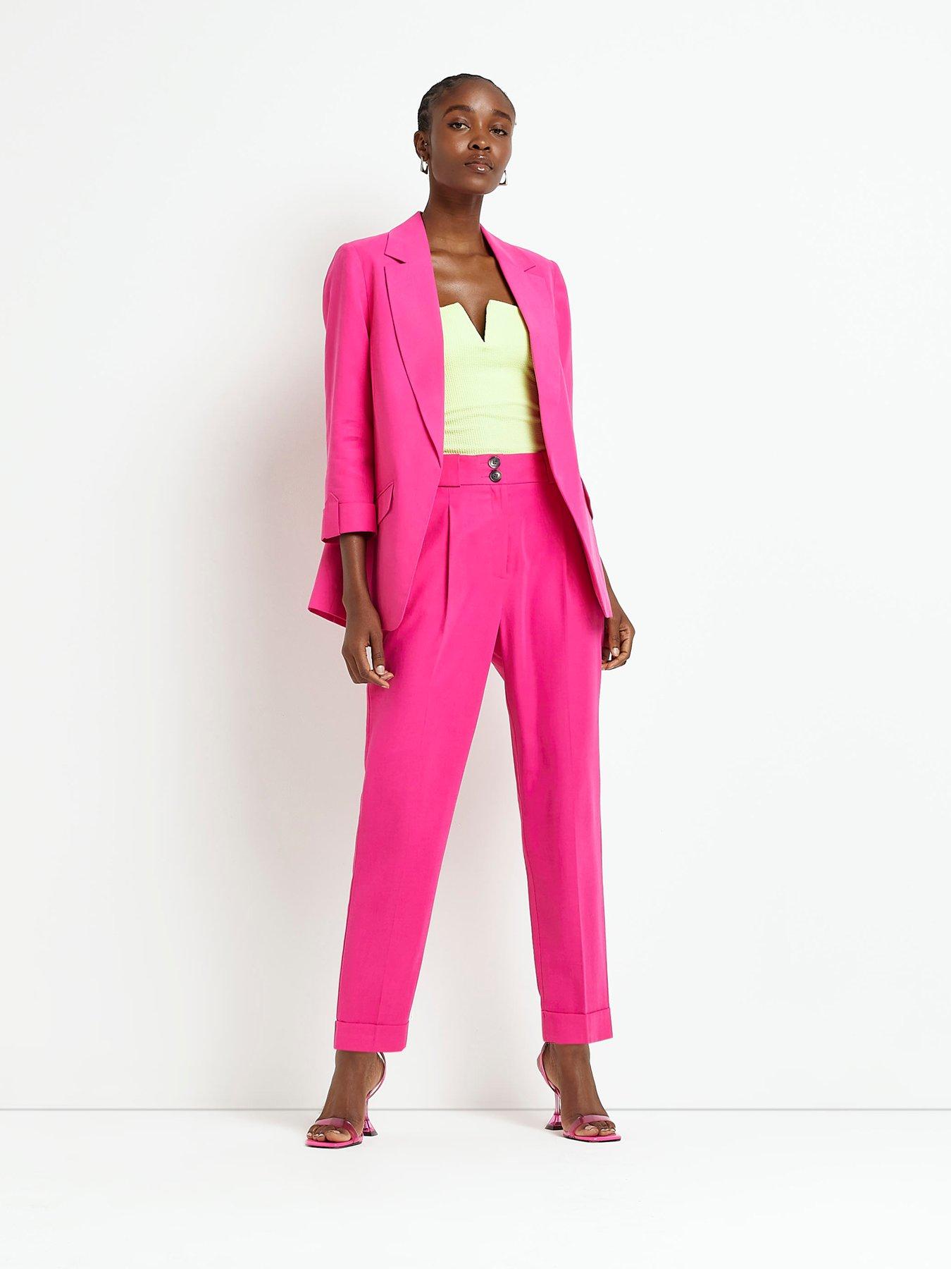 Pink blazer river store island