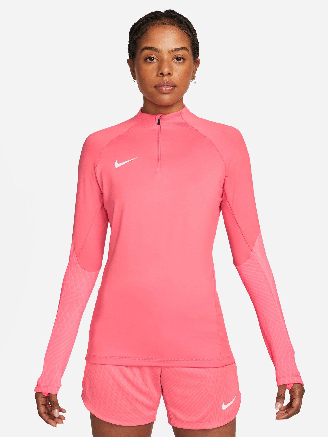 Pink nike hotsell top womens