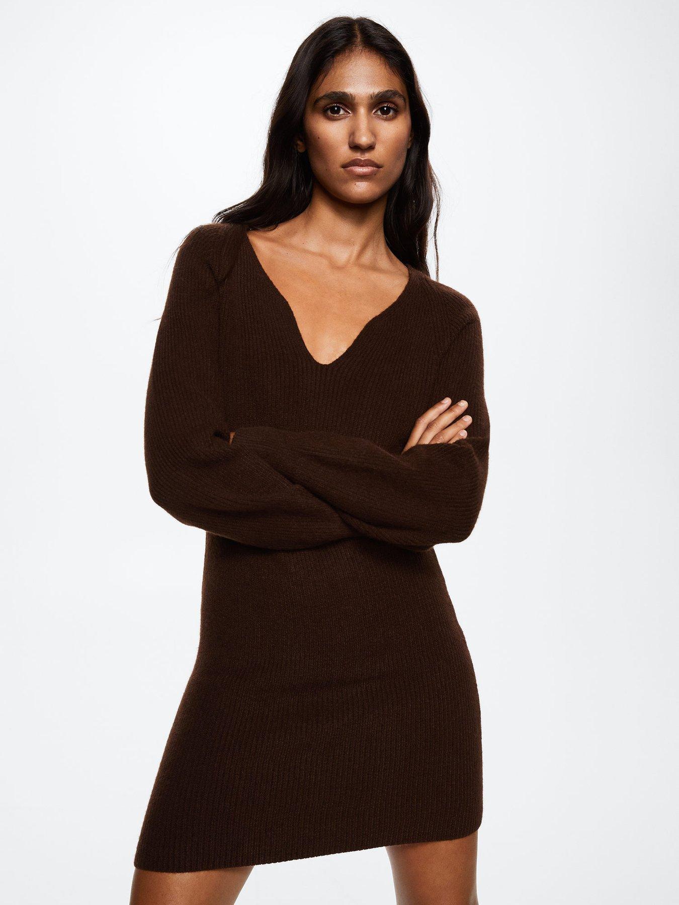 Mango sweater dress hotsell