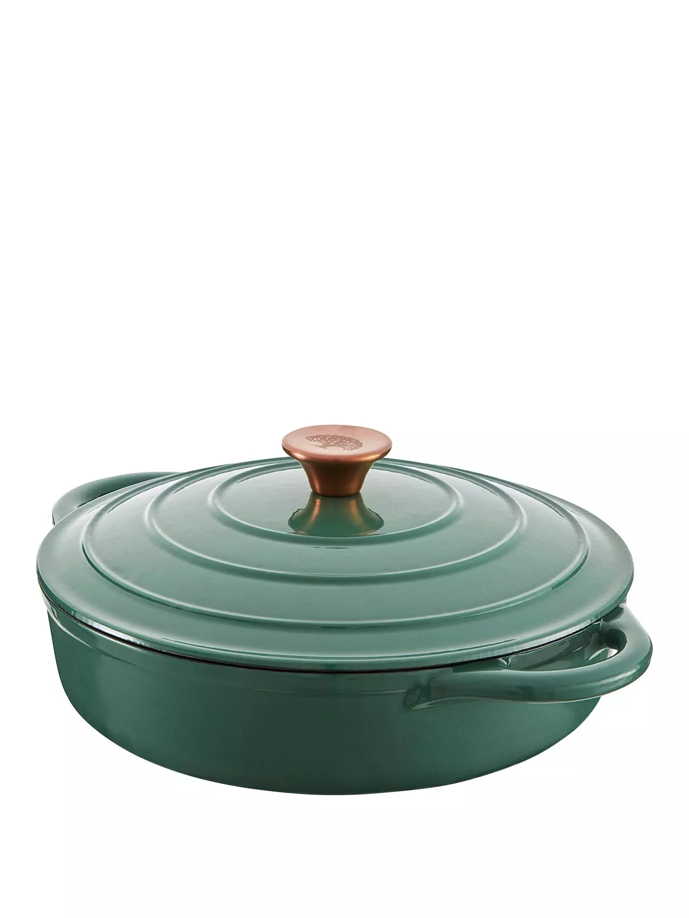 Denby 3.8L Cast Iron Shallow Casserole ,halo