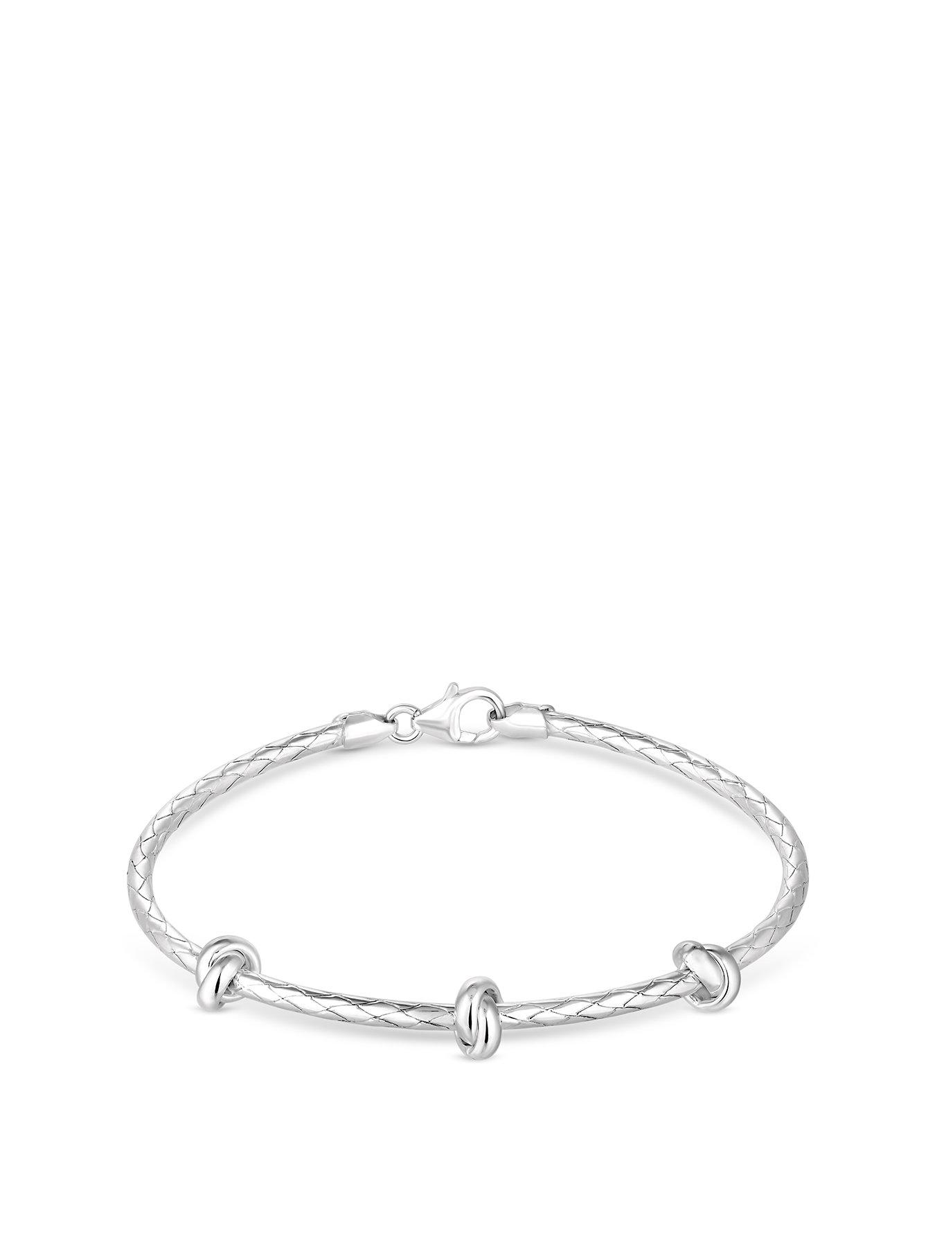 simply-silver-sterling-silver-925-polished-knot-bangle-braceletfront