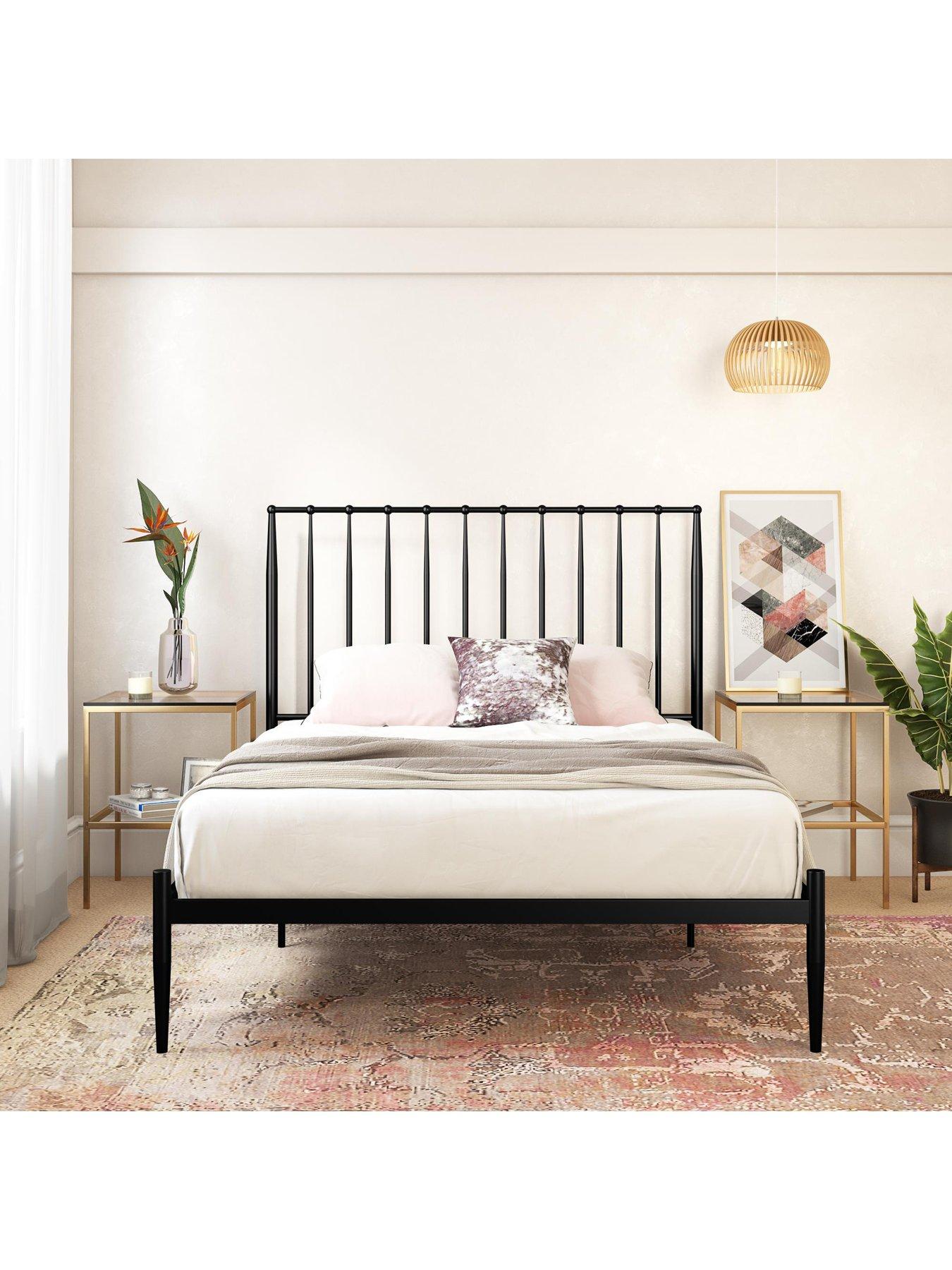 dorel-home-giulia-modernnbspmetal-double-bed-frame-black