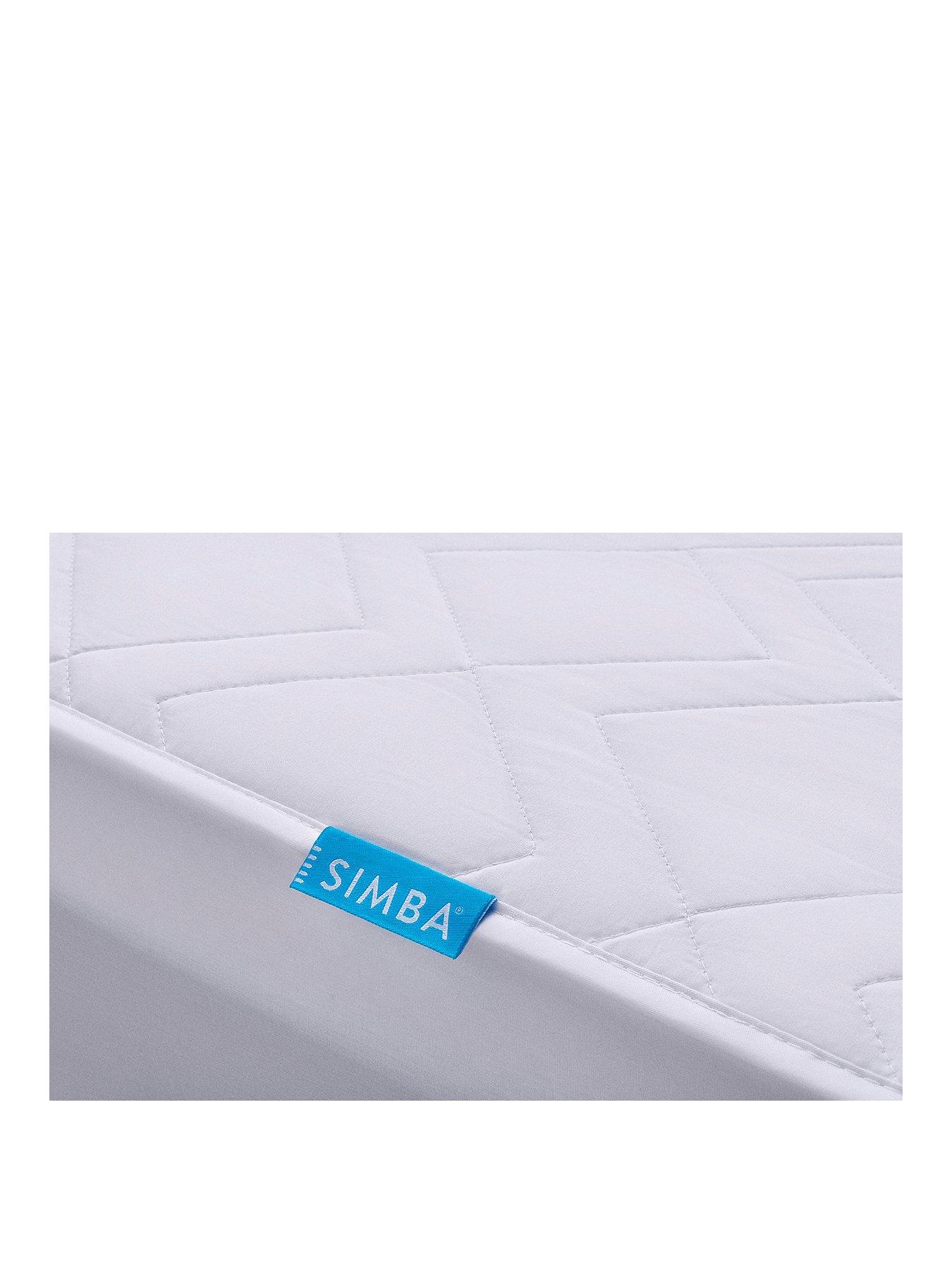 simba-performance-mattress-protector--king-whitestillFront