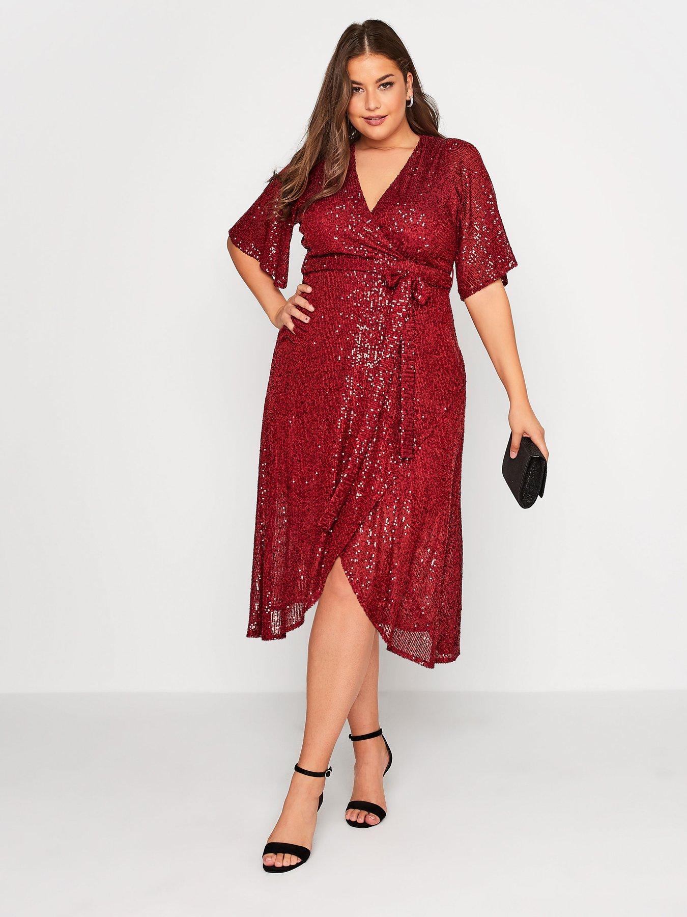 Mesh hotsell wrap dress