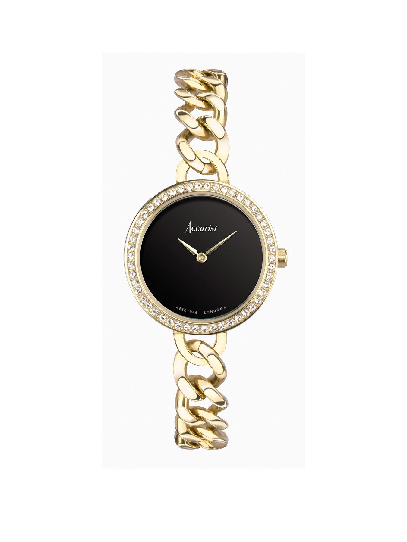 accurist-jewellery-womens-gold-stainless-steel-chain-analogue-watch