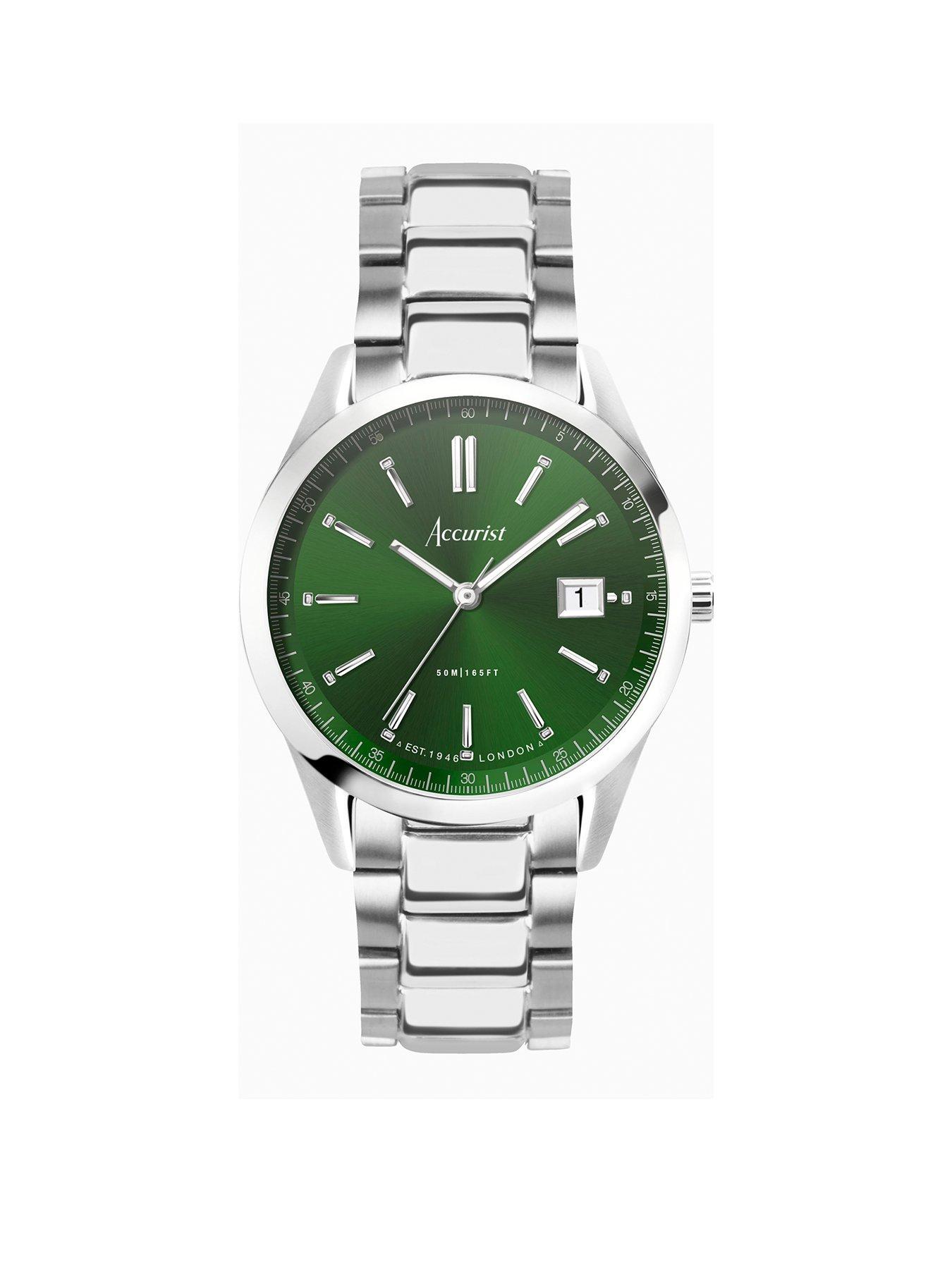 undefined Everyday Unisex Silver Stainless Steel Bracelet Analogue Watch