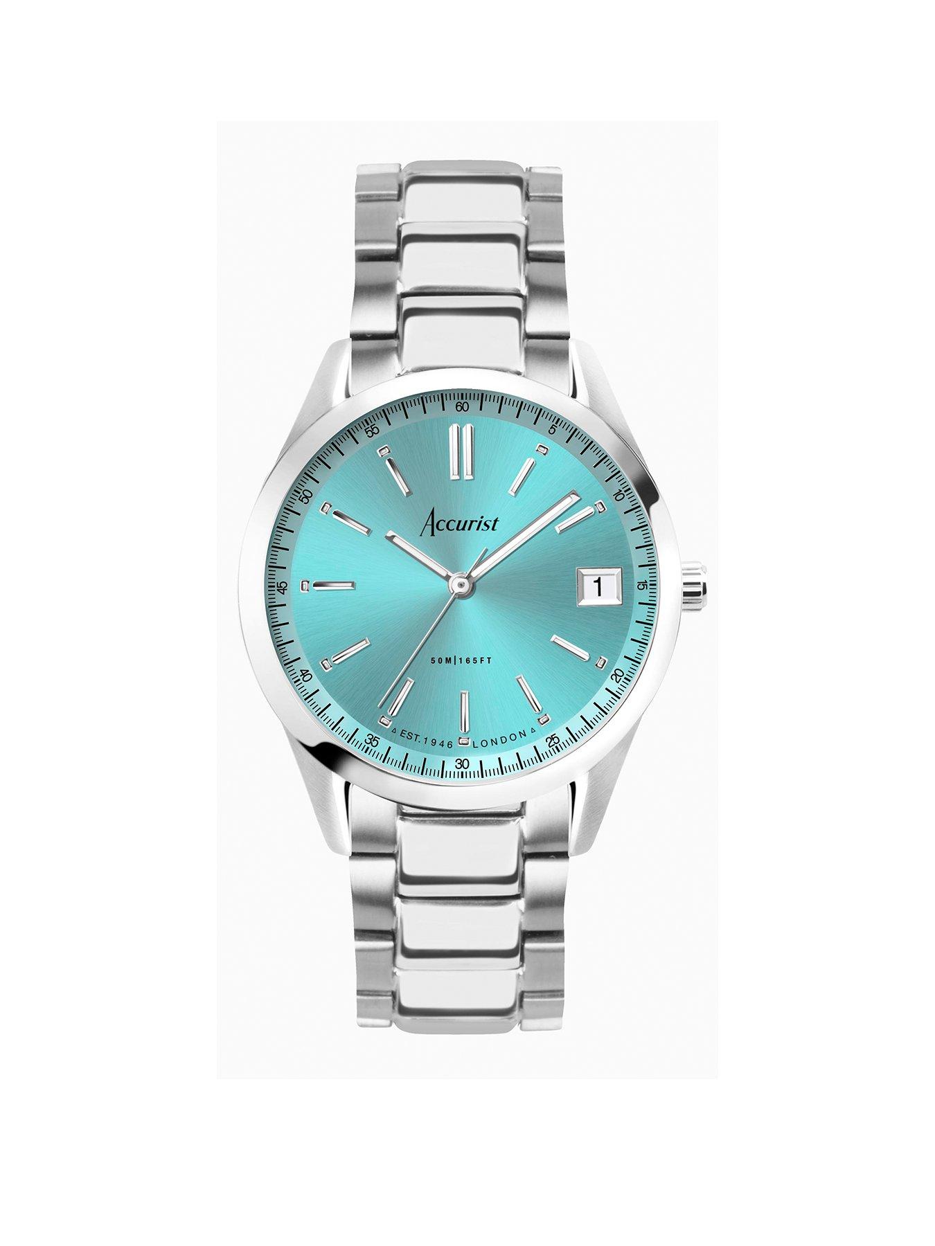 undefined Everyday Unisex Silver Stainless Steel Bracelet Analogue Watch