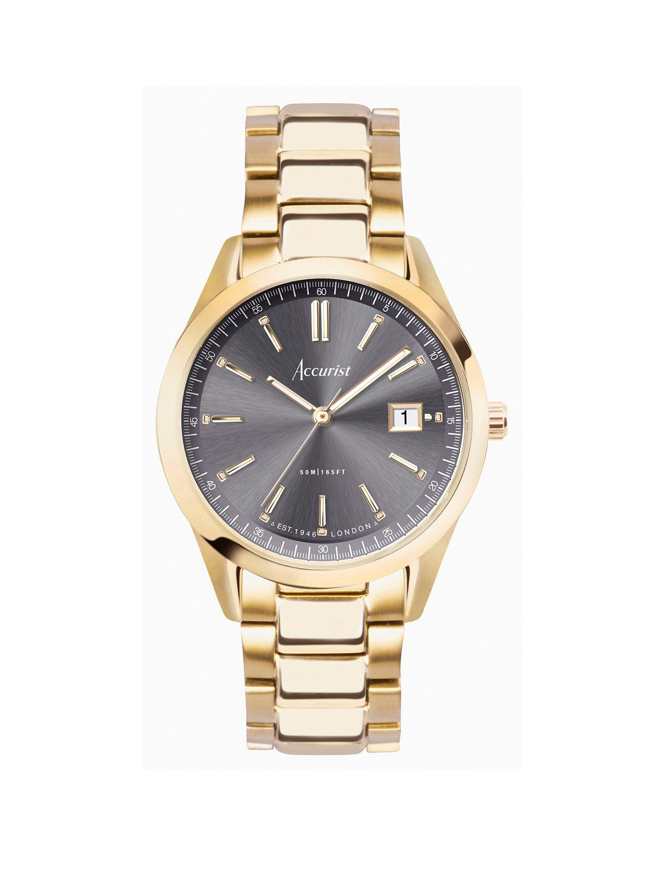 accurist-everyday-unisex-gold-stainless-steel-bracelet-analogue-watch