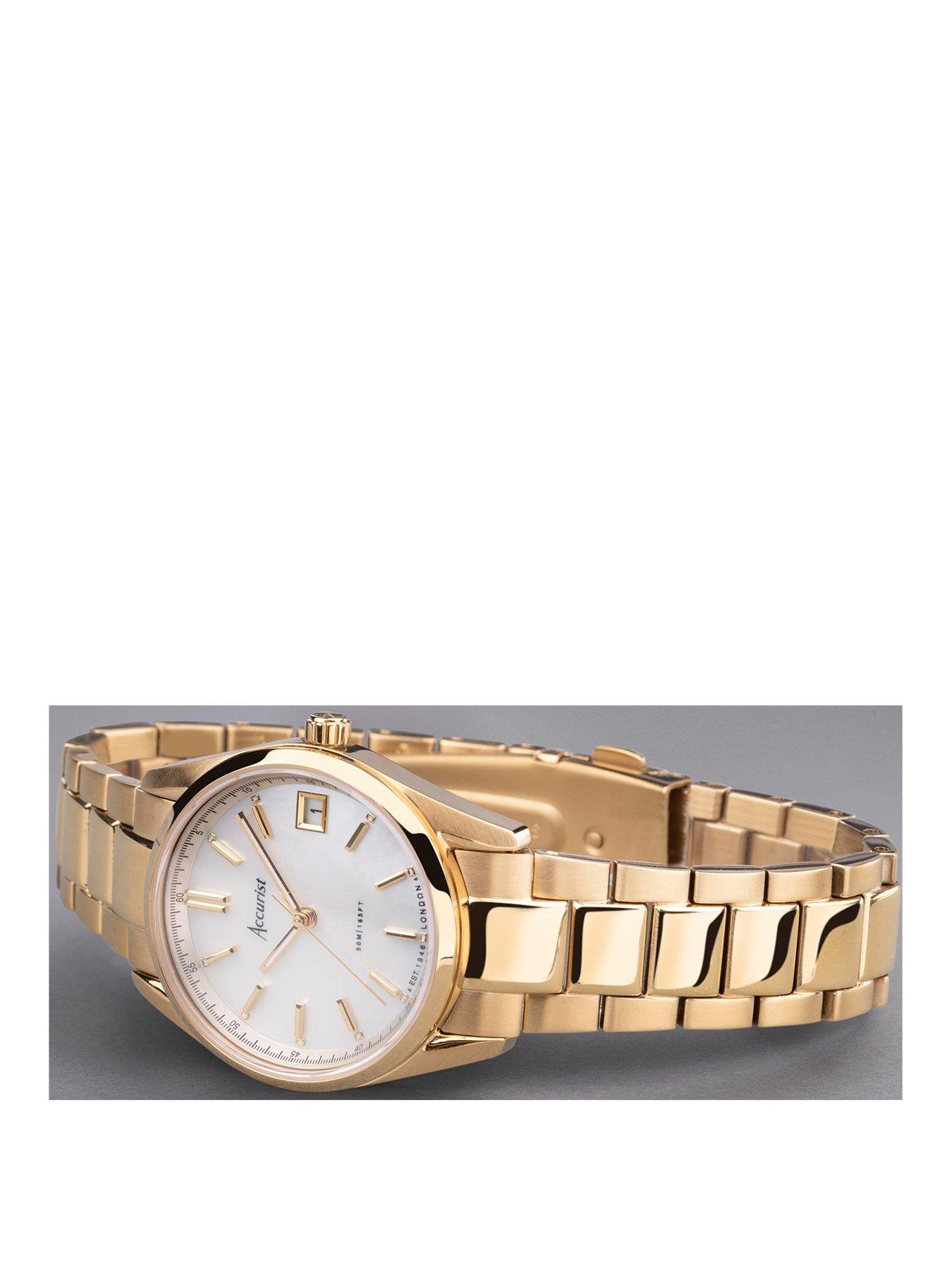 accurist-everyday-womens-gold-stainless-steel-bracelet-analogue-watchstillFront