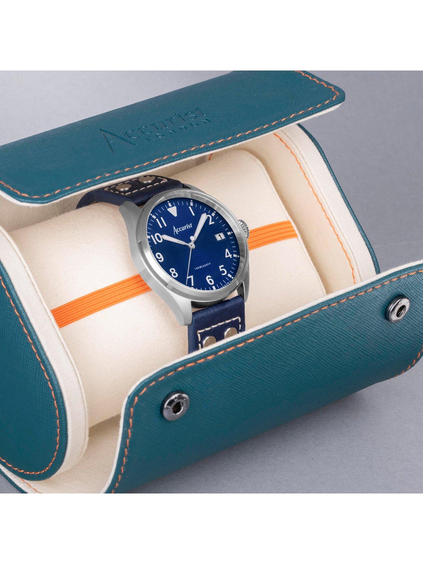 accurist-aviation-mens-blue-leather-strap-analogue-watchoutfit