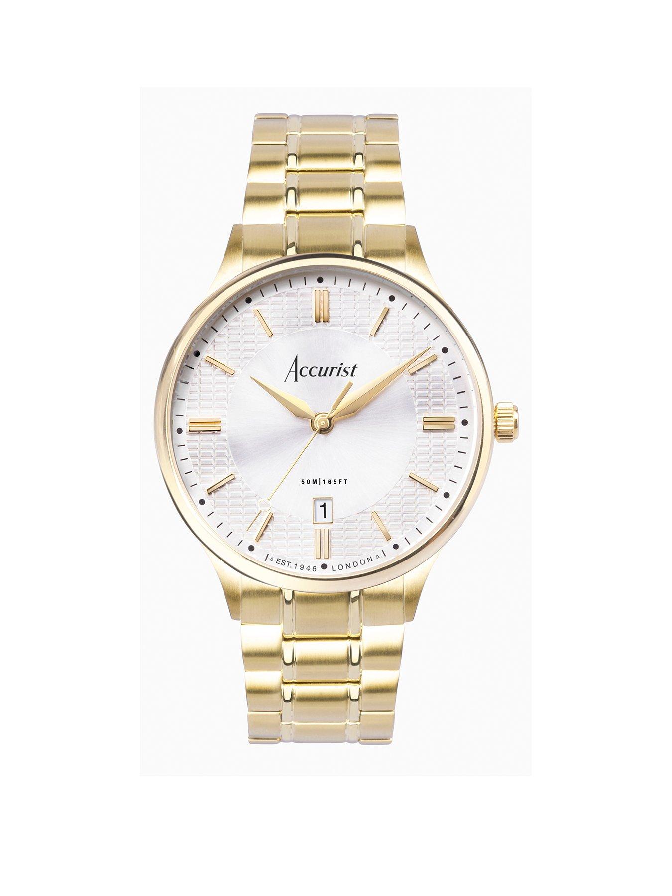 accurist-classic-mens-gold-stainless-steel-bracelet-analogue-watch