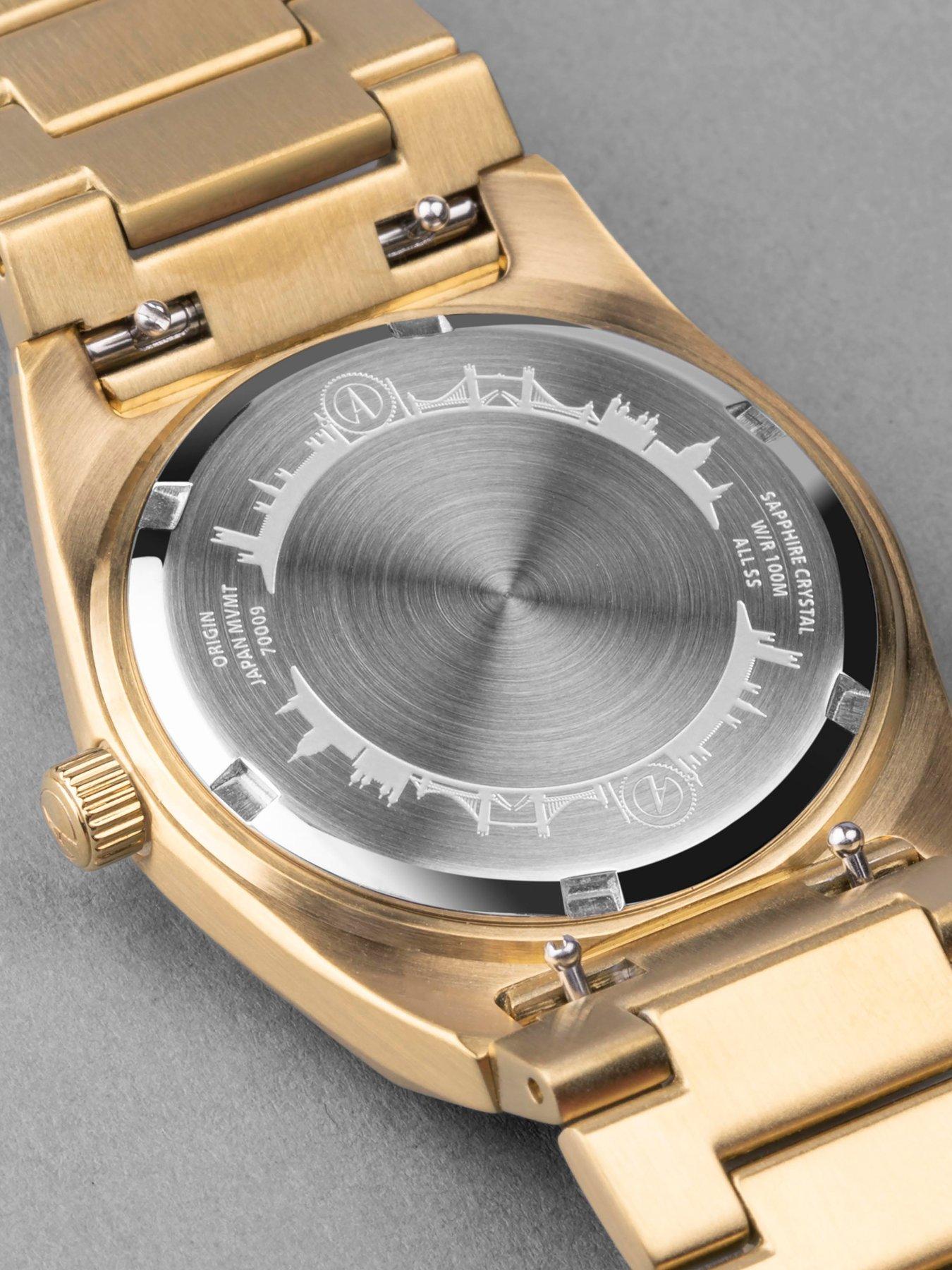 accurist-origin-mens-gold-stainless-steel-bracelet-analogue-watchdetail