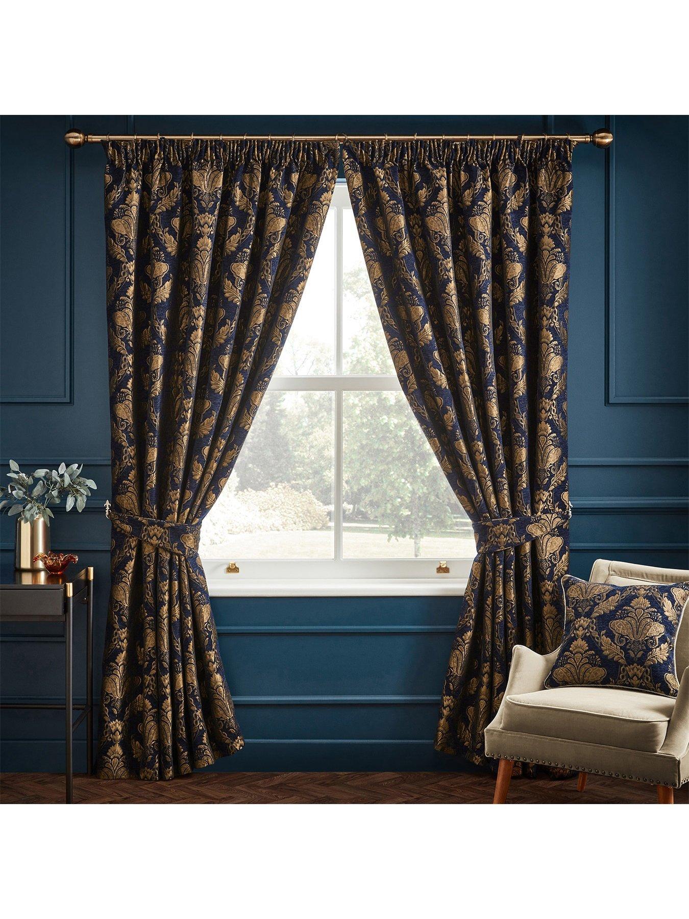 undefined Shiraz Pencil Pleat Curtains