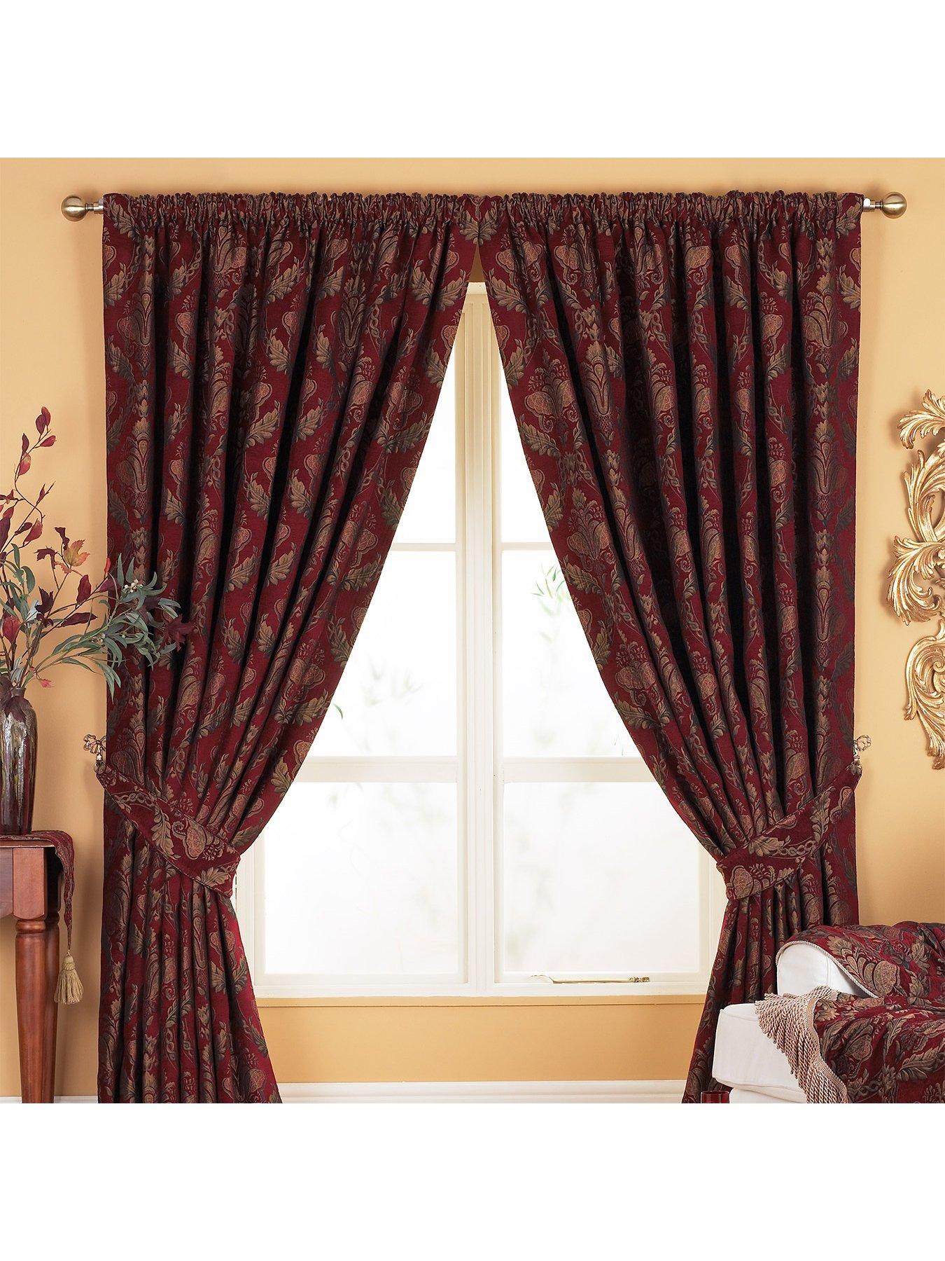 undefined Shiraz Pencil Pleat Curtains
