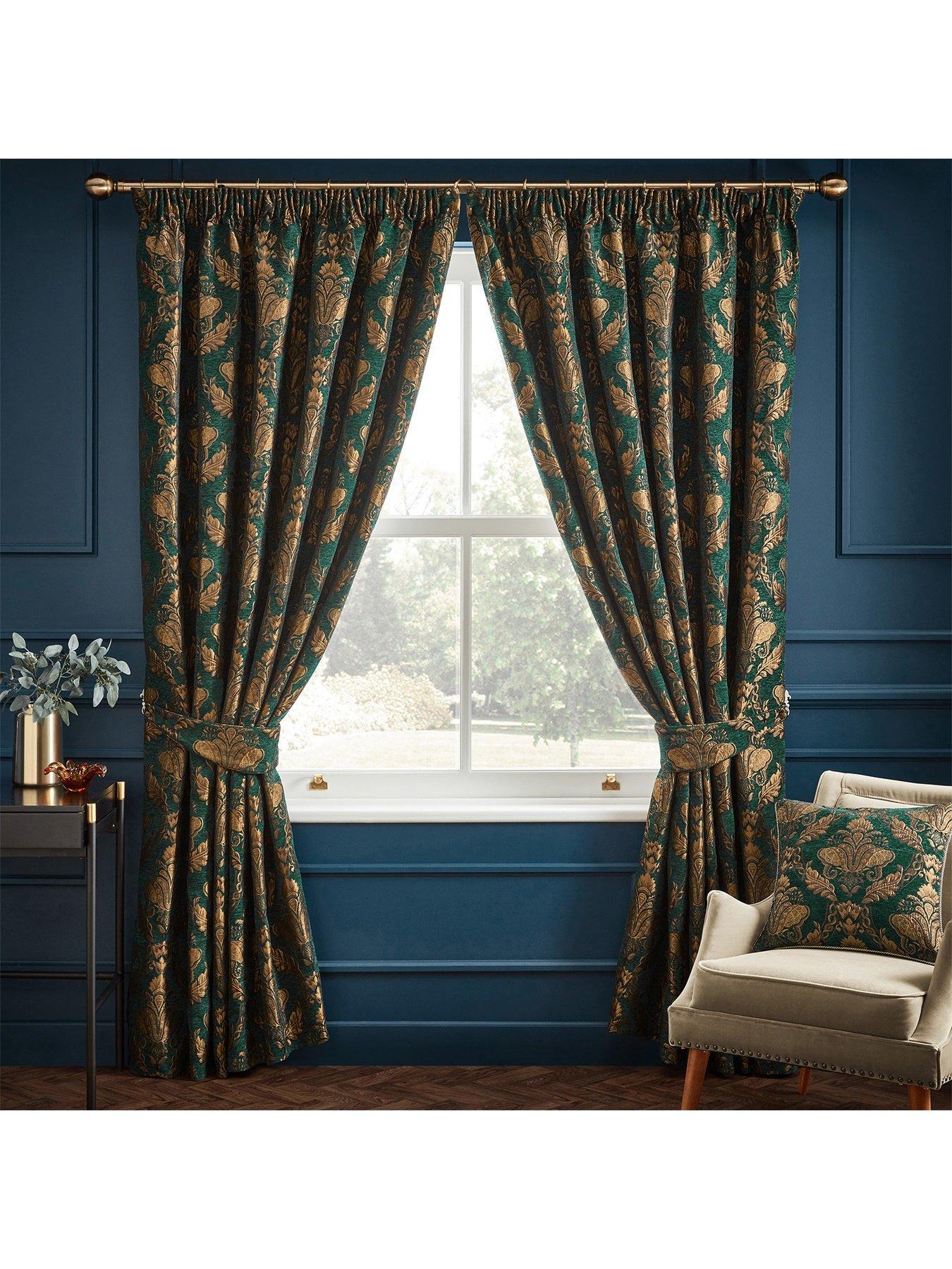 undefined Shiraz Pencil Pleat Curtains