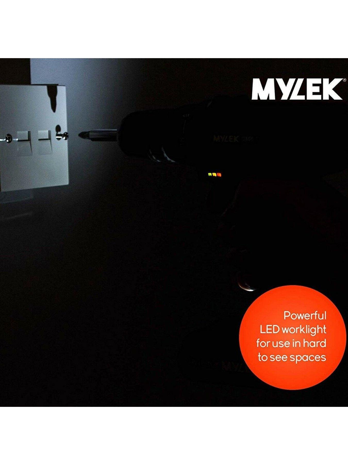 Image 3 of 7 of Mylek 18V Cordless Driver-Lithium Ion Drill