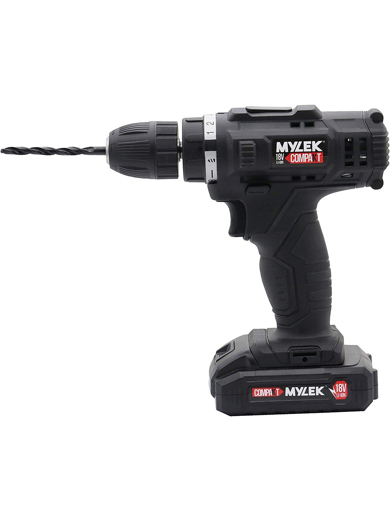 Image 7 of 7 of Mylek Cordless Drill Set 18V with&nbsp;90-Piece Tool Kit and Case