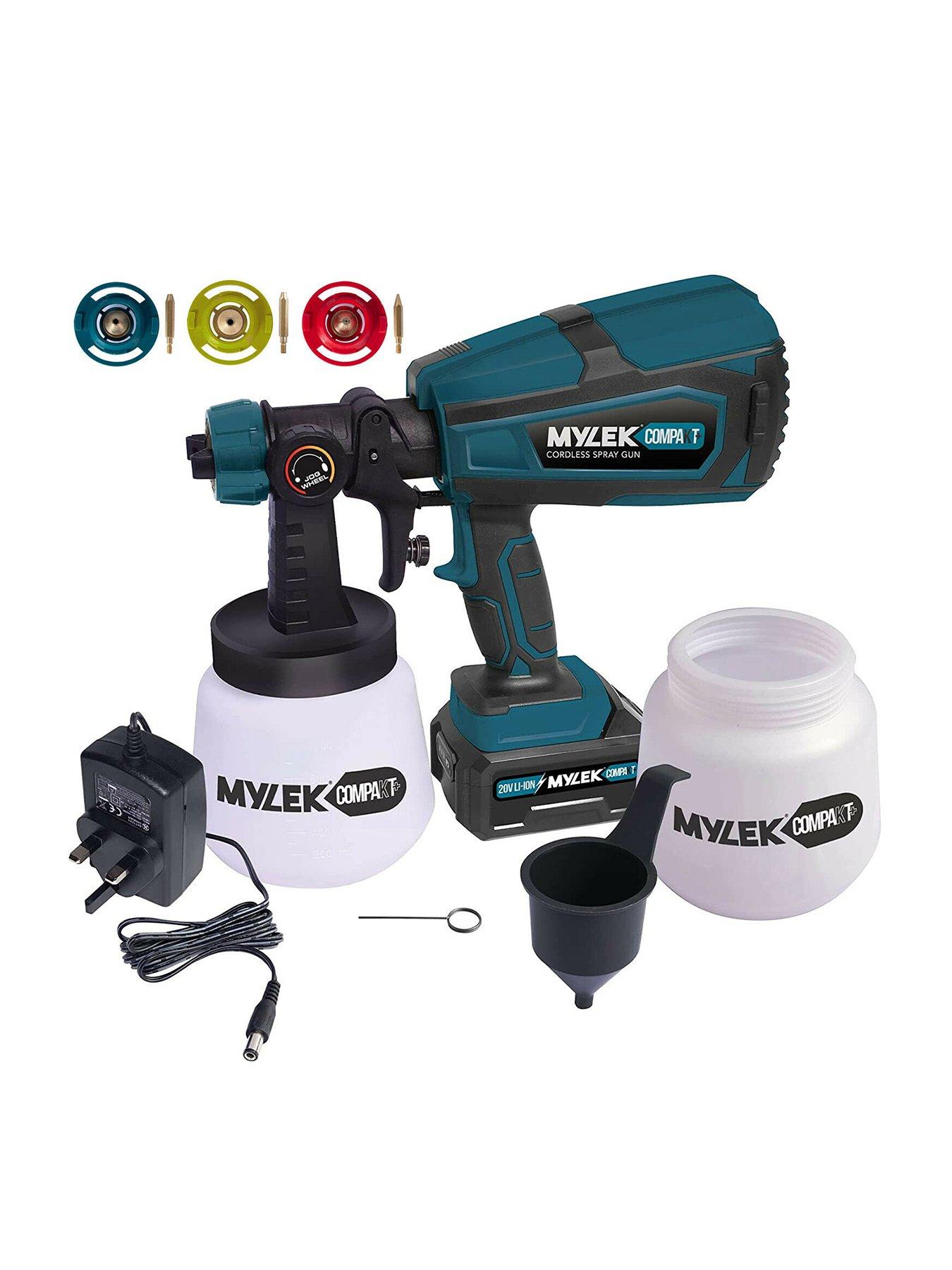undefined Mylek Compakt Cordless Paint Sprayer Kit 20V