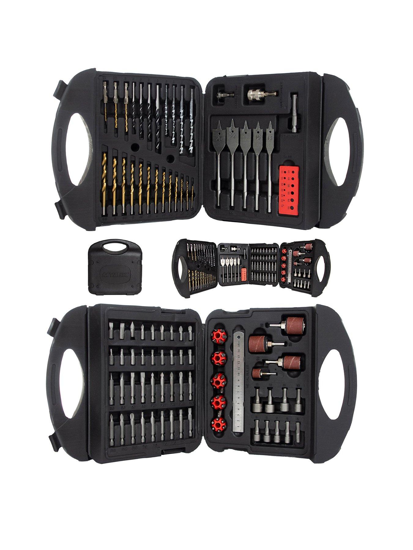 mylek-mylek-118-piece-drill-bit-and-accessory-set