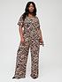v-by-very-curve-jersey-short-sleeve-animal-print-belted-jumpsuitfront