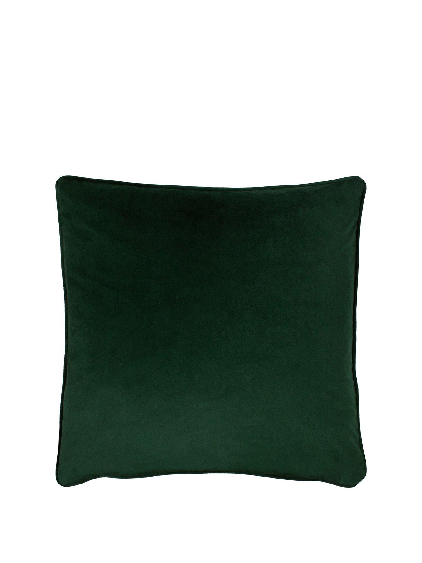 Large velour cushions best sale