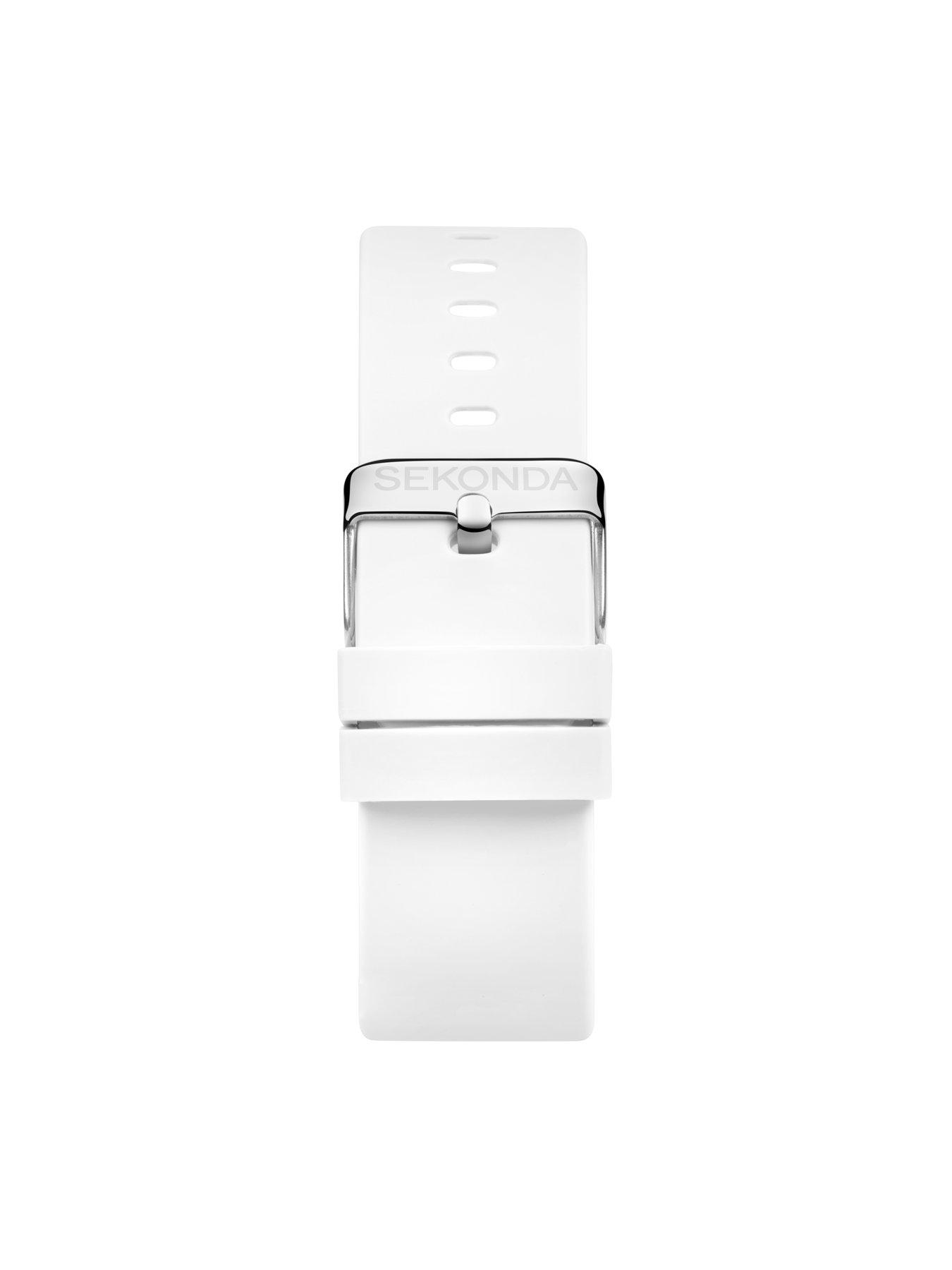 sekonda-ladies-motion-silicone-strap-smartwatch-whitesilverdetail