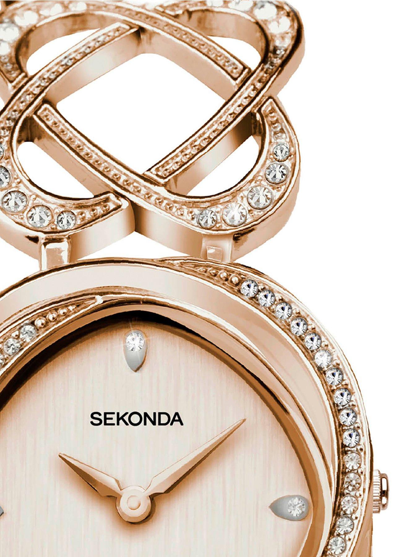 sekonda-sekonda-ladies-bronze-leather-strap-with-rose-dial-watchoutfit