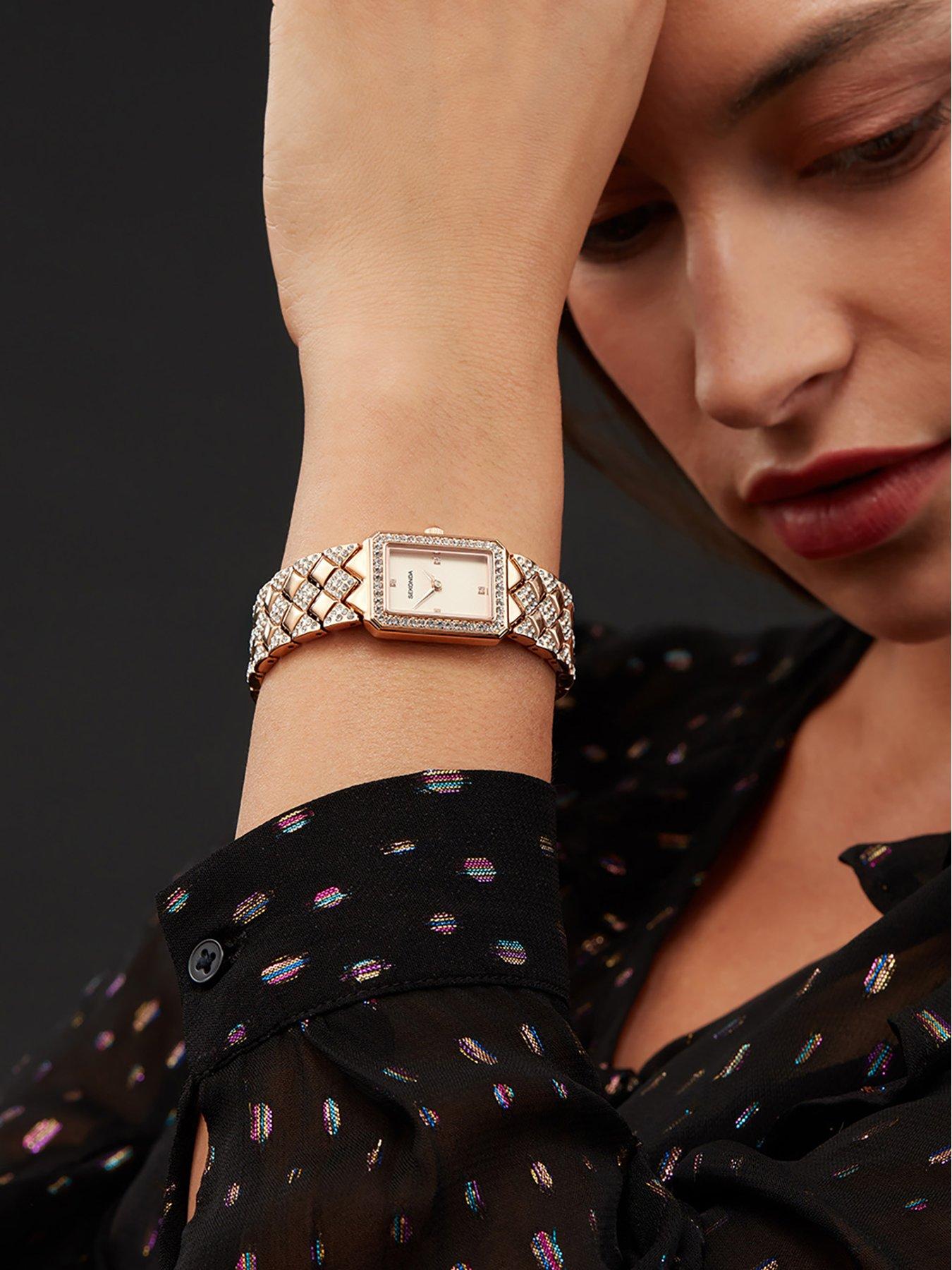 Image 2 of 6 of Sekonda Sekonda Ladies Rose Gold Alloy Bracelet with Rose Dial Watch