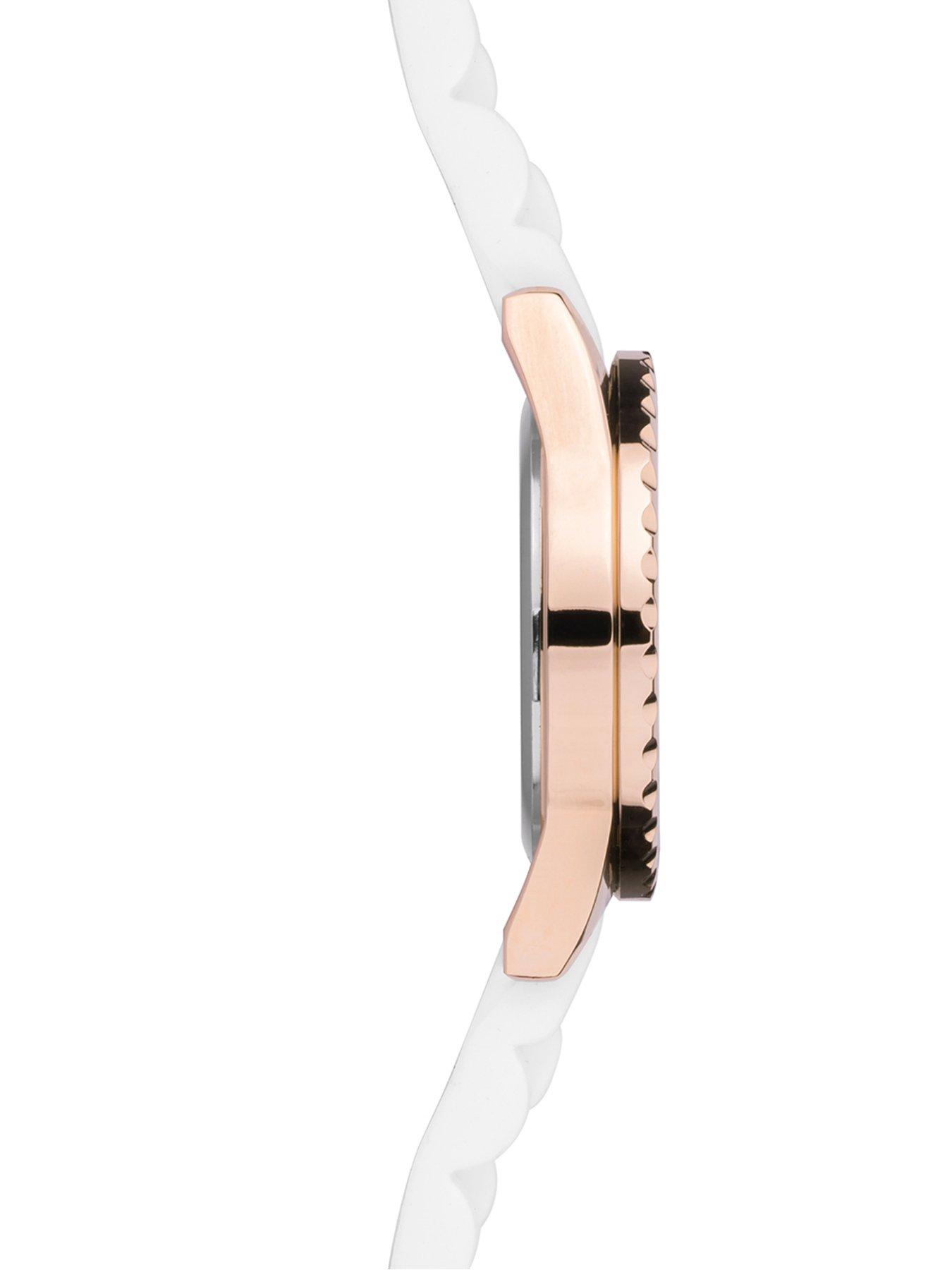 Image 5 of 6 of Sekonda Sekonda Ladies White Silicone Strap with White Dial Watch