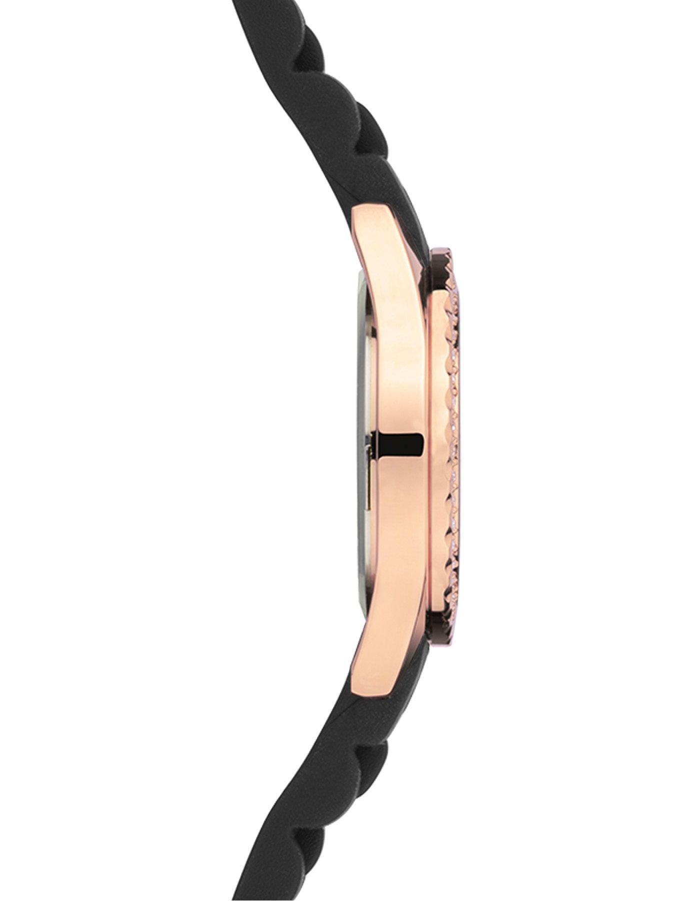 sekonda-sekonda-ladies-black-silicone-strap-with-black-dial-watchdetail