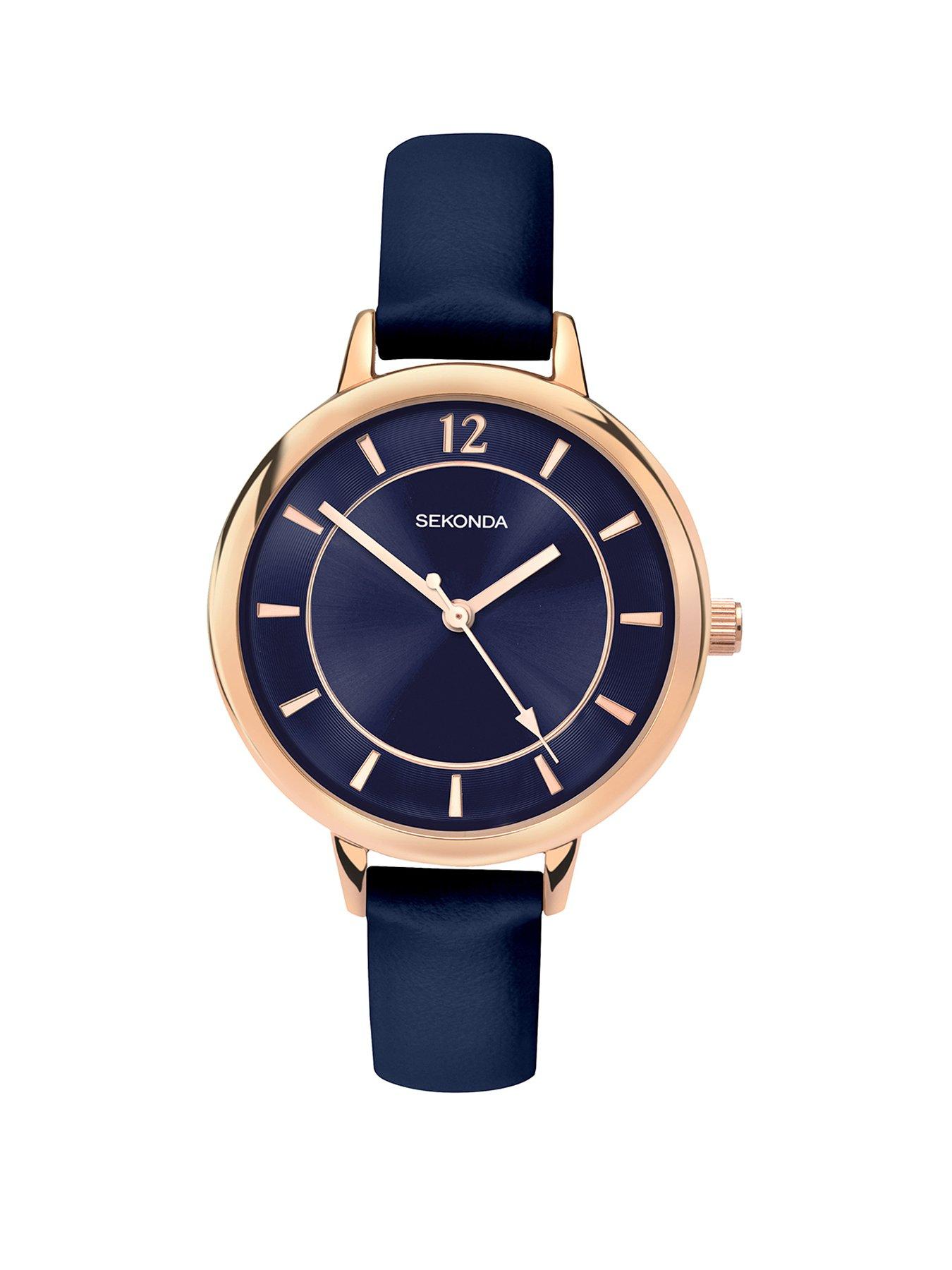 sekonda-sekonda-ladies-maisy-blue-polyurethane-strap-with-blue-dial-watch