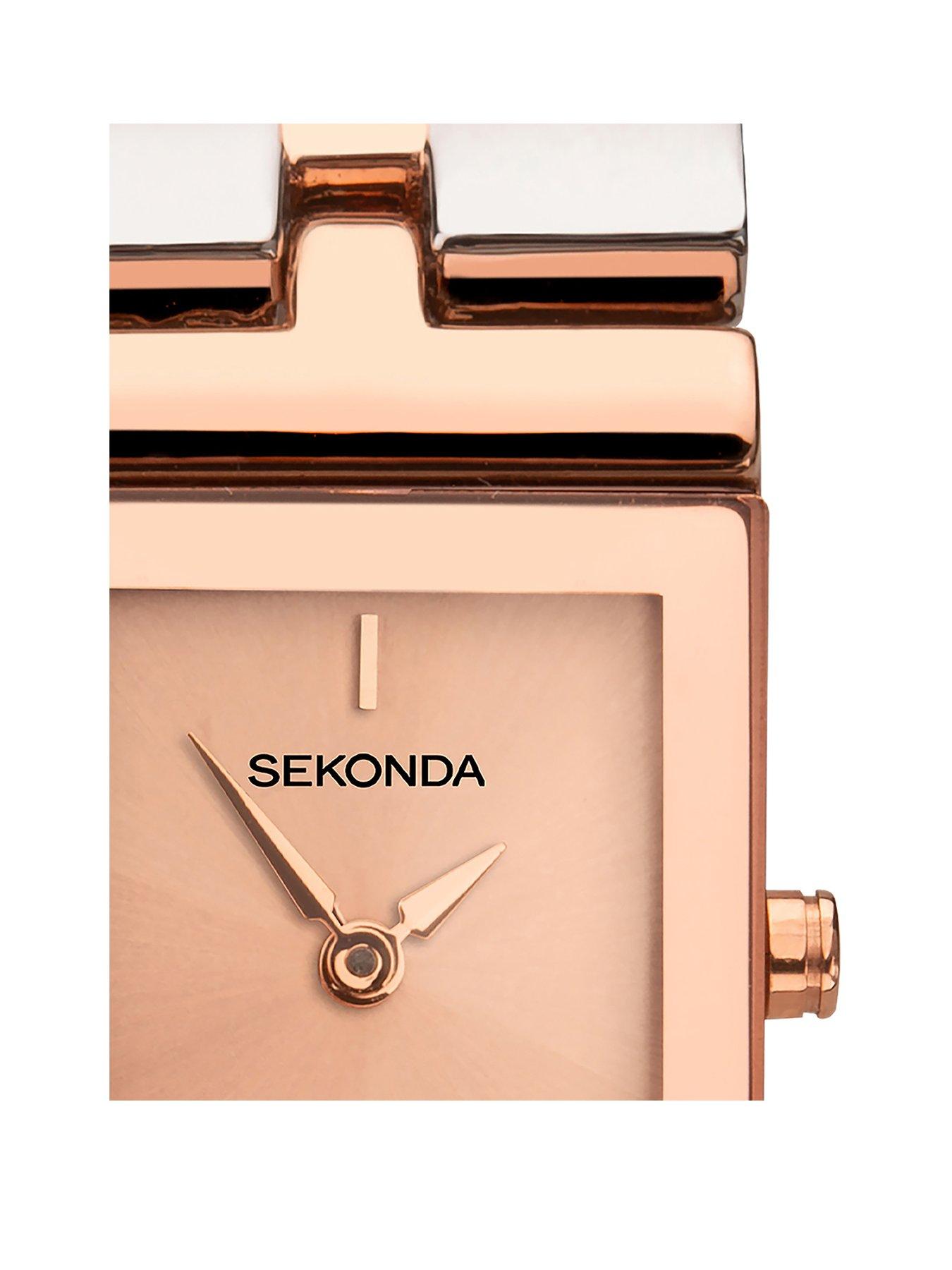 Sekonda ladies rose hot sale gold bracelet watch