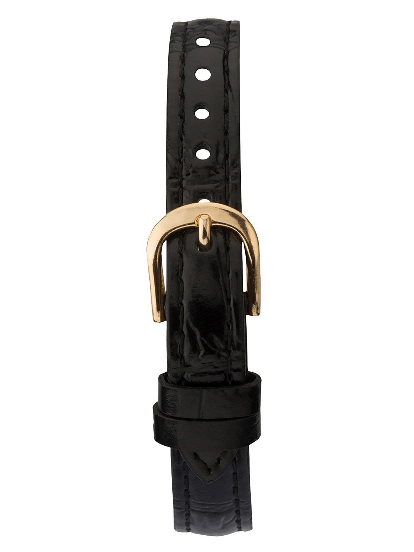 Image 5 of 5 of Sekonda Sekonda Ladies Easy Reader Black Leather Upper Strap with White Dial Watch