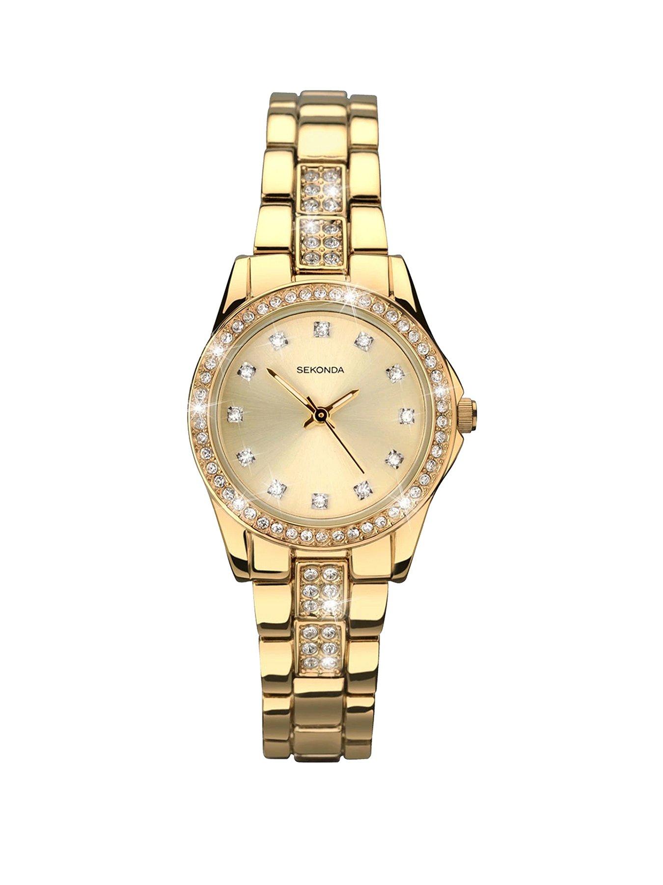 Sekonda Sekonda Ladies Joanne Gold Alloy Bracelet with Champagne Dial Watch