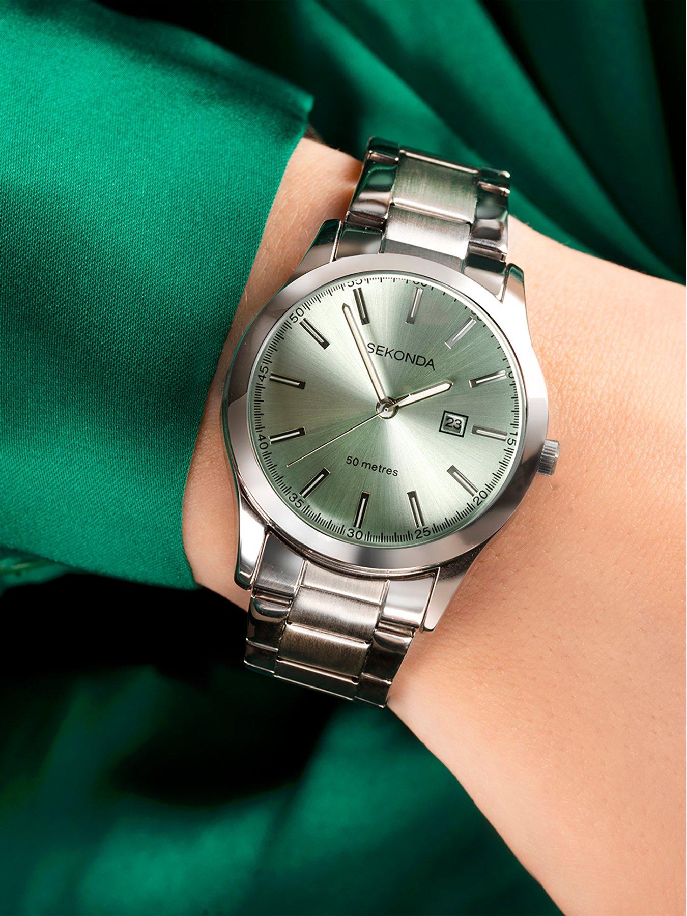 sekonda-sekonda-ladies-taylor-silver-stainless-steel-bracelet-with-light-green-dial-watchback