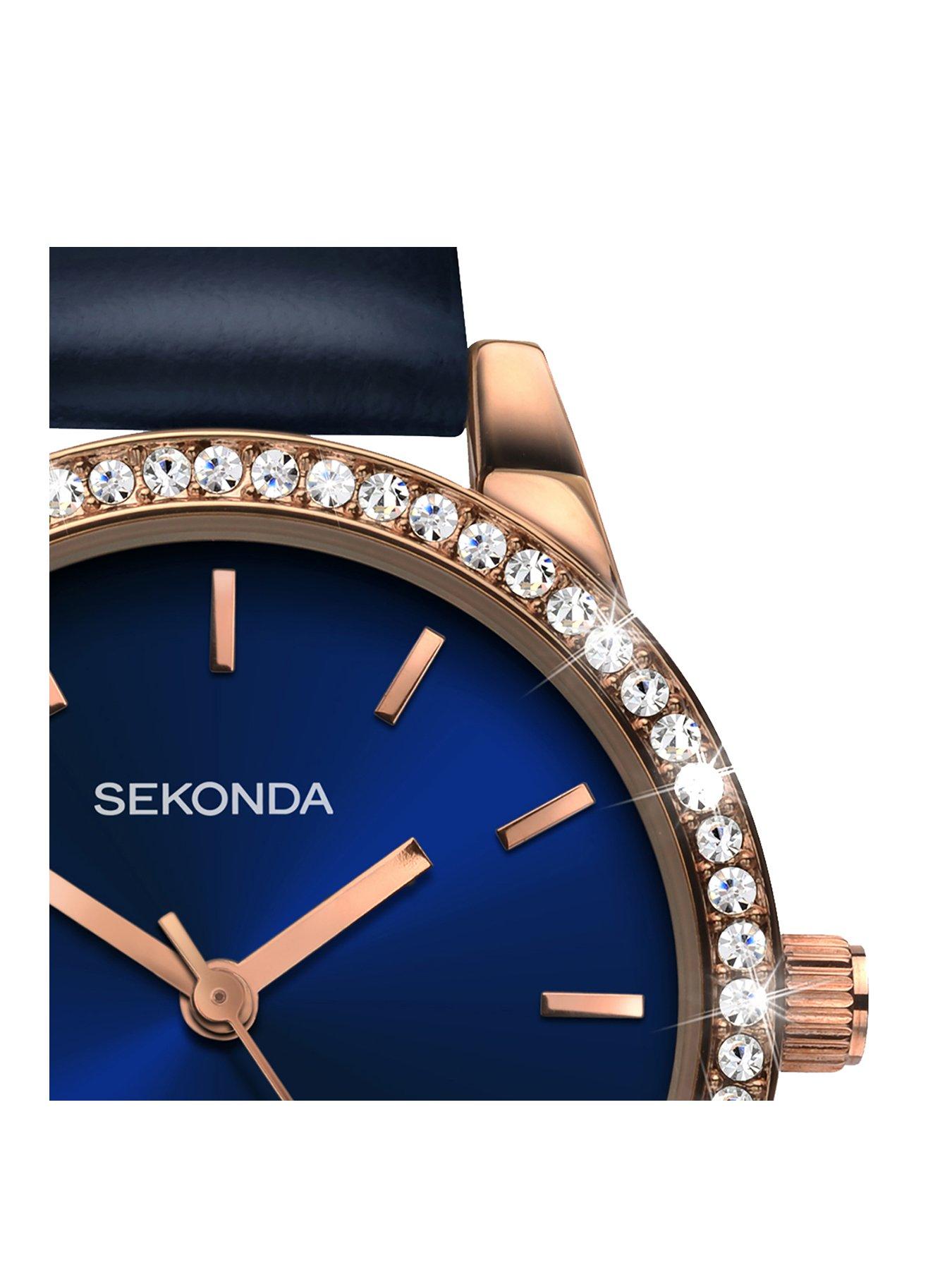 sekonda-sekonda-ladies-amelia-blue-polyurethane-strap-with-blue-dial-watchstillFront