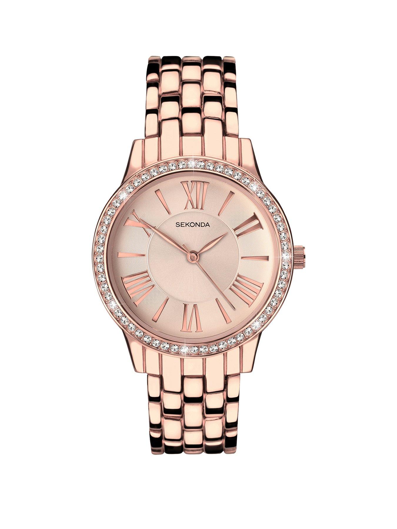 Sekonda Sekonda Ladies Charlotte Rose Gold Alloy Bracelet with Rose Gold Dial Watch