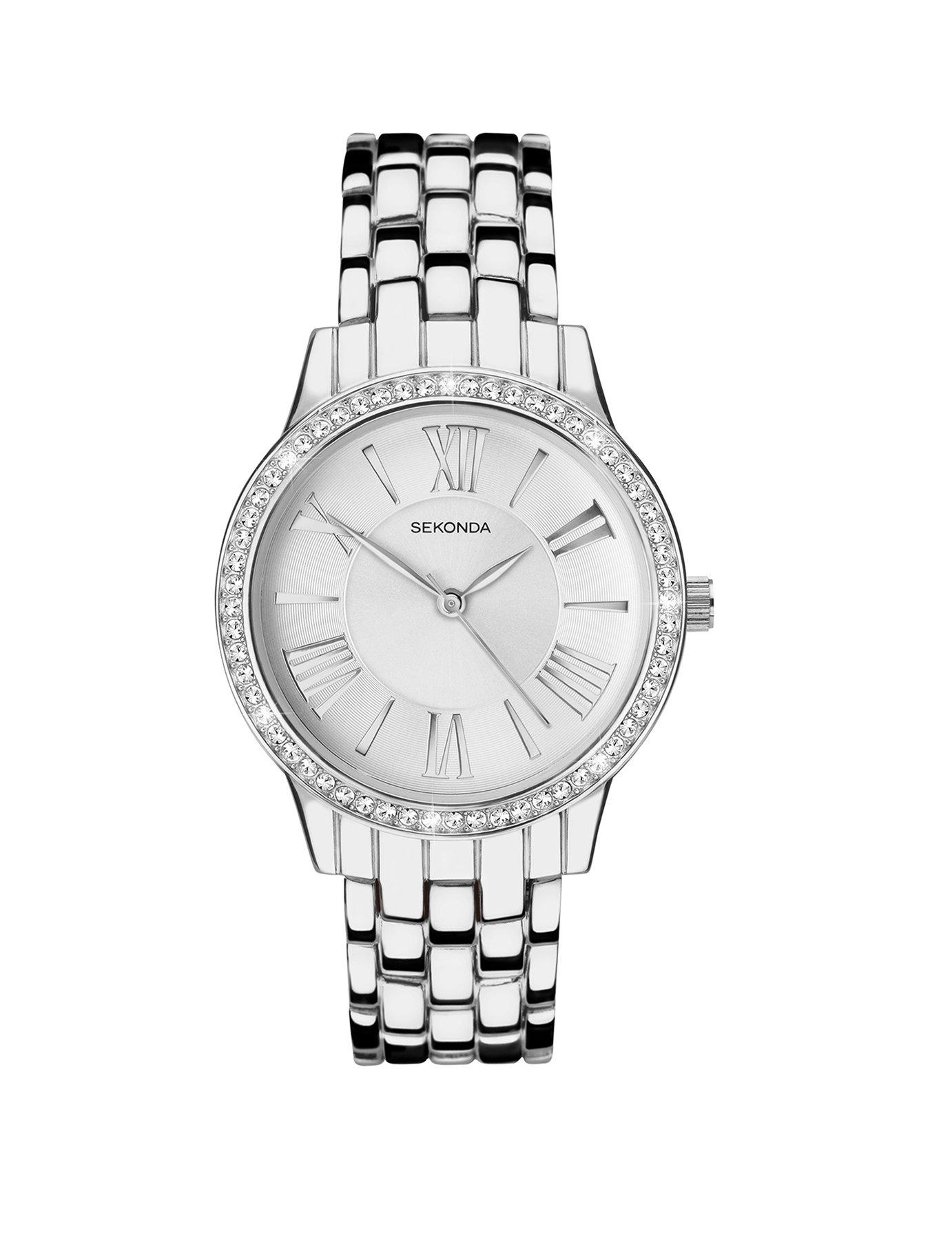 undefined Sekonda Ladies Charlotte Silver Alloy Bracelet with Silver Dial Watch