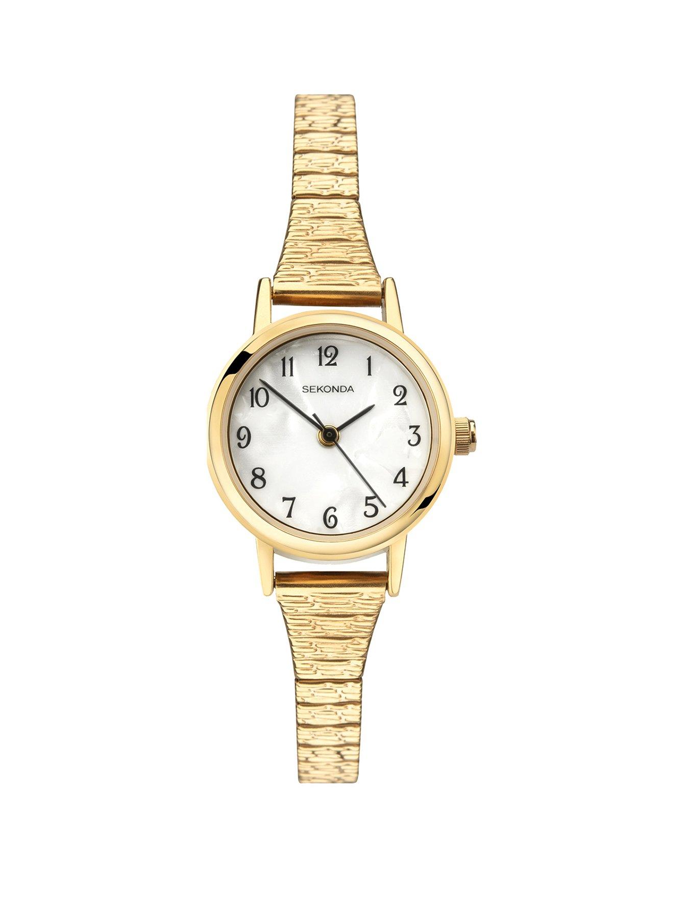 Sekonda Sekonda Ladies Connolly Gold Stainless Steel Bracelet with White Dial Watch