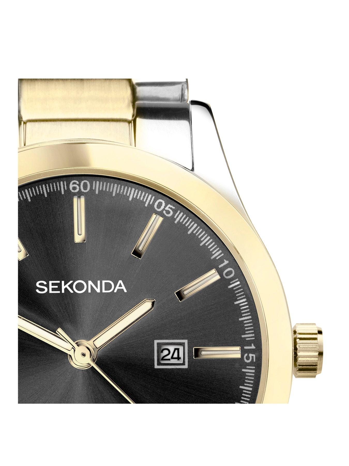 sekonda-sekonda-ladies-taylor-two-tone-stainless-steel-bracelet-with-black-dial-watchstillFront